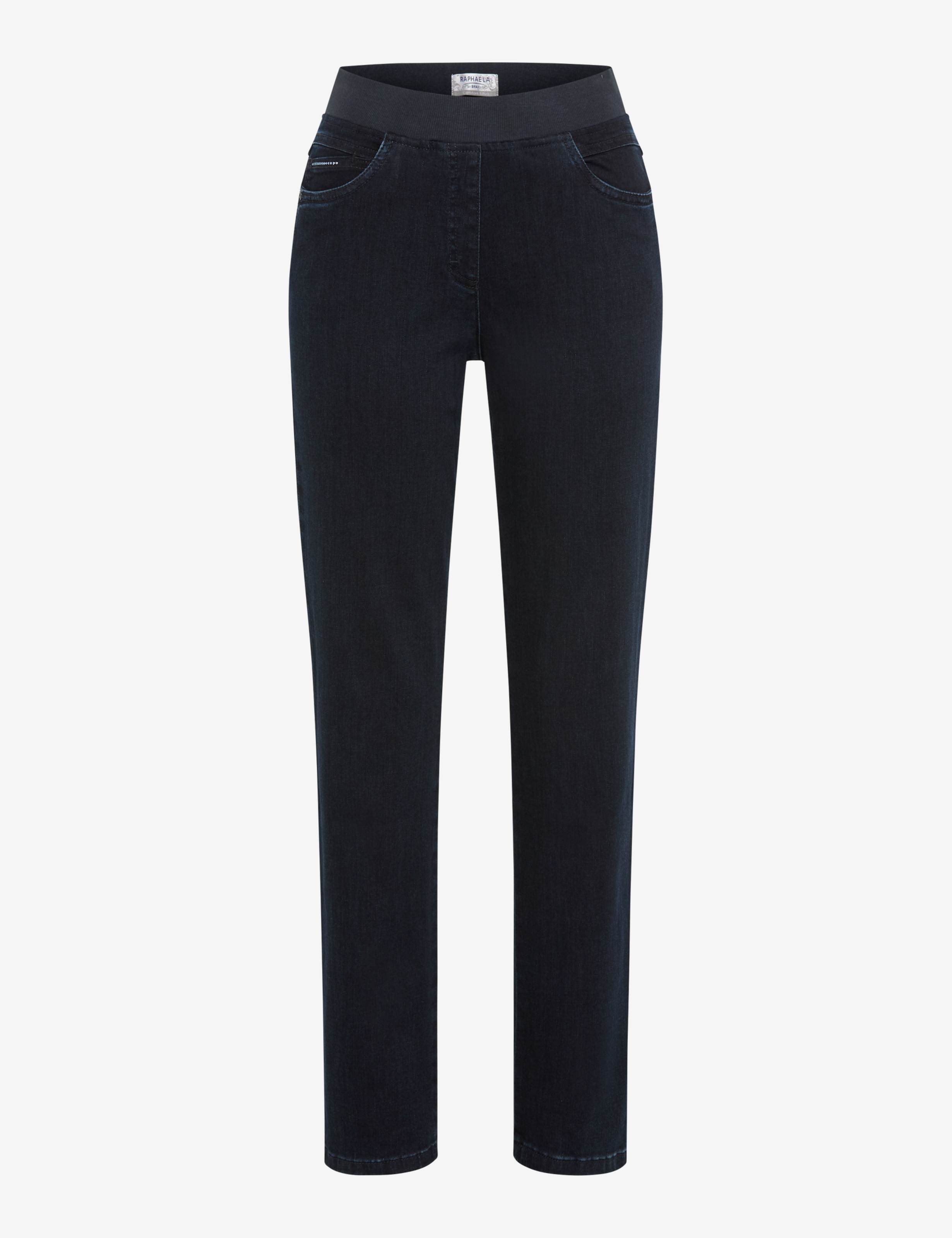 Femme Style CARINA Denim Bleu Foncé Comfort Plus Fit Détourage avant
