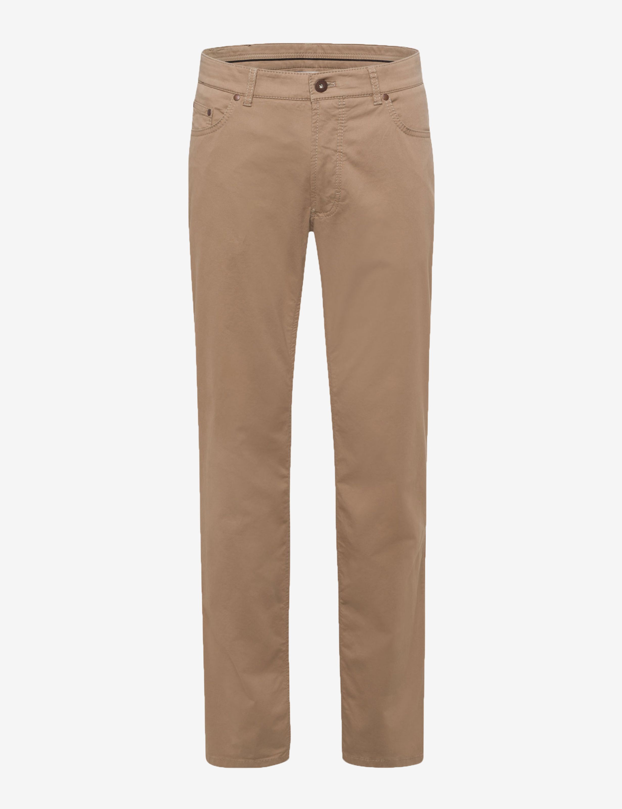 Men Style CARLOS Light Brown Regular Fit Stand-alone front view