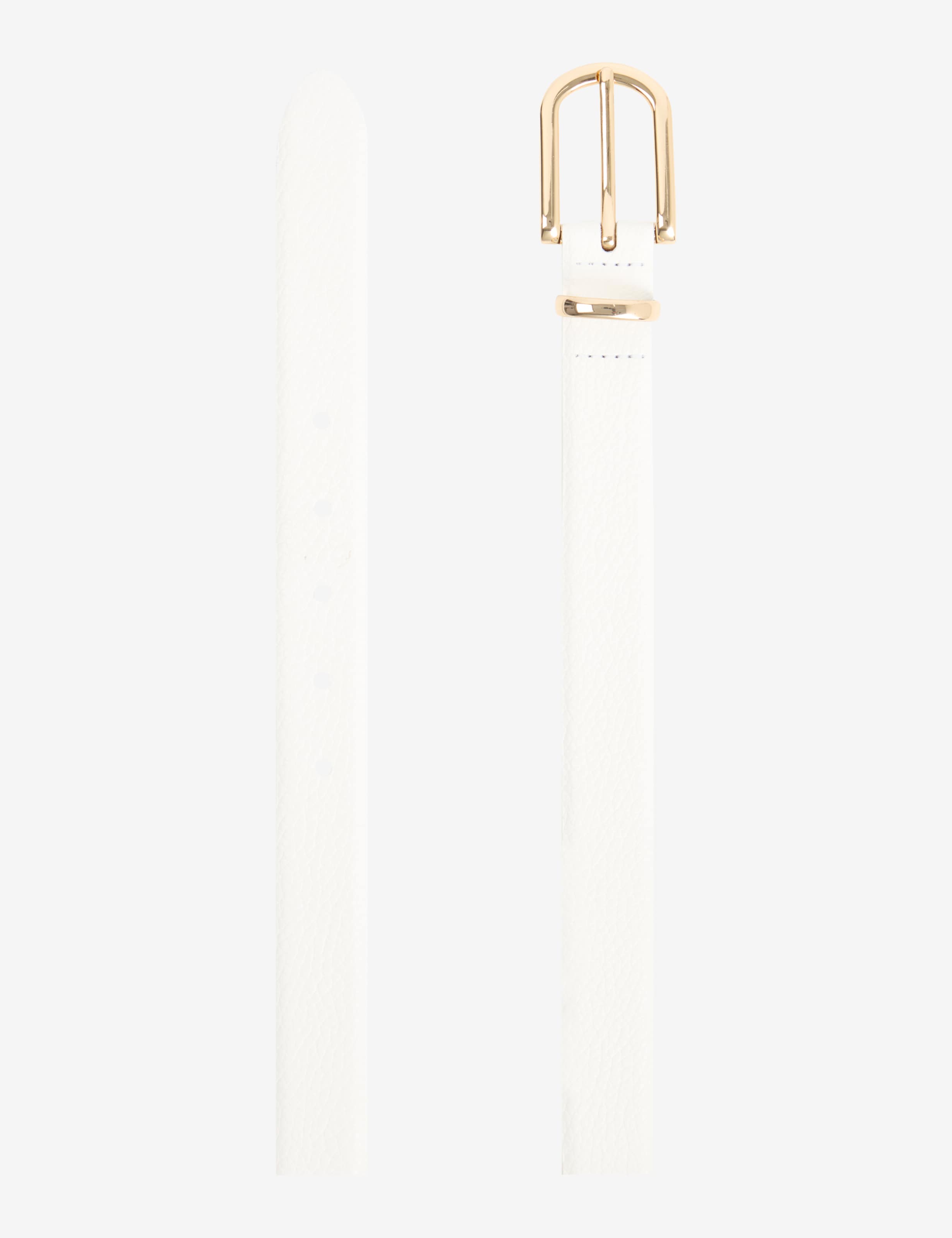 Women Style WOMEN´S BELT Cream White  Detail 2