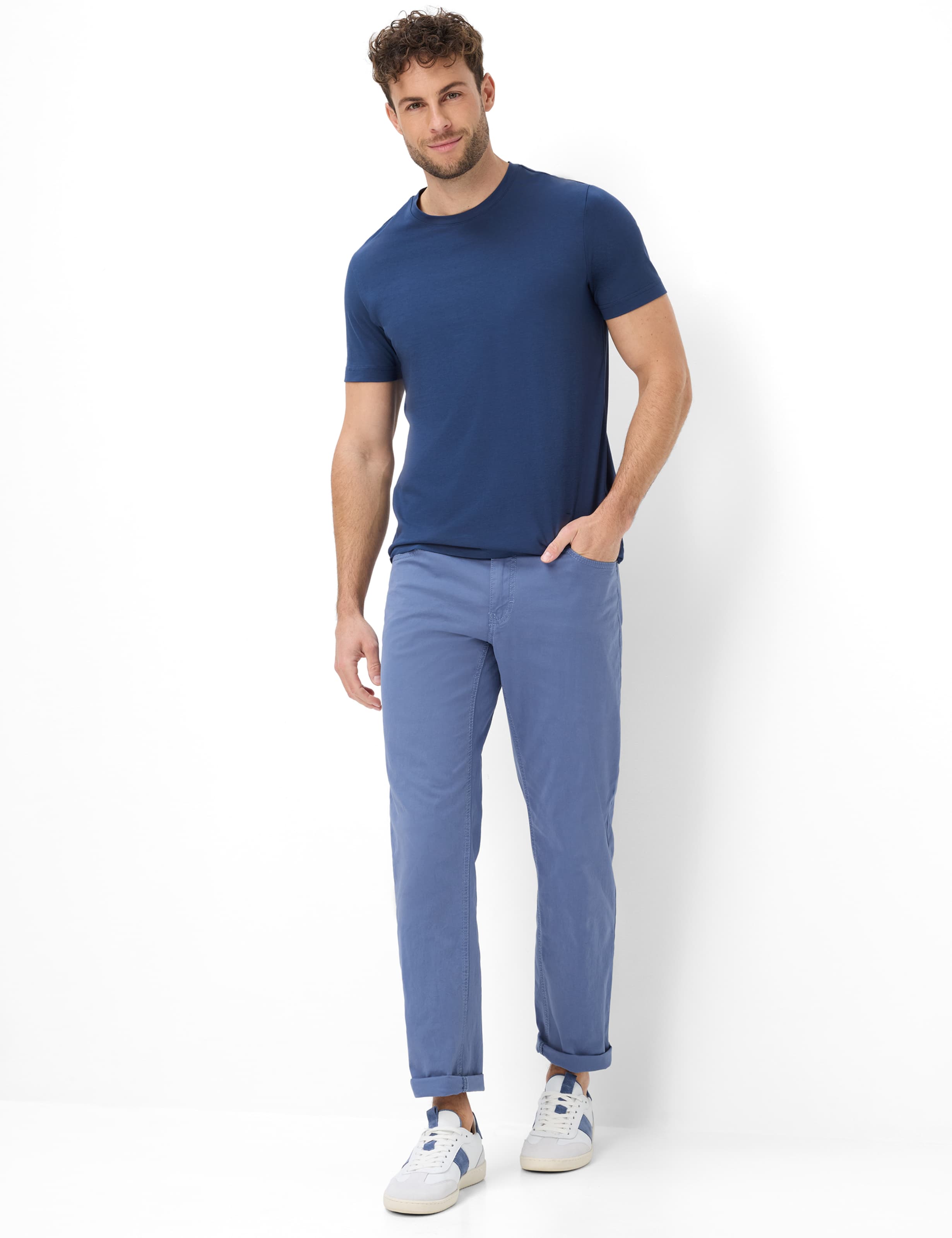 Homme Style COOPER Bleu  Tenue du mannequin