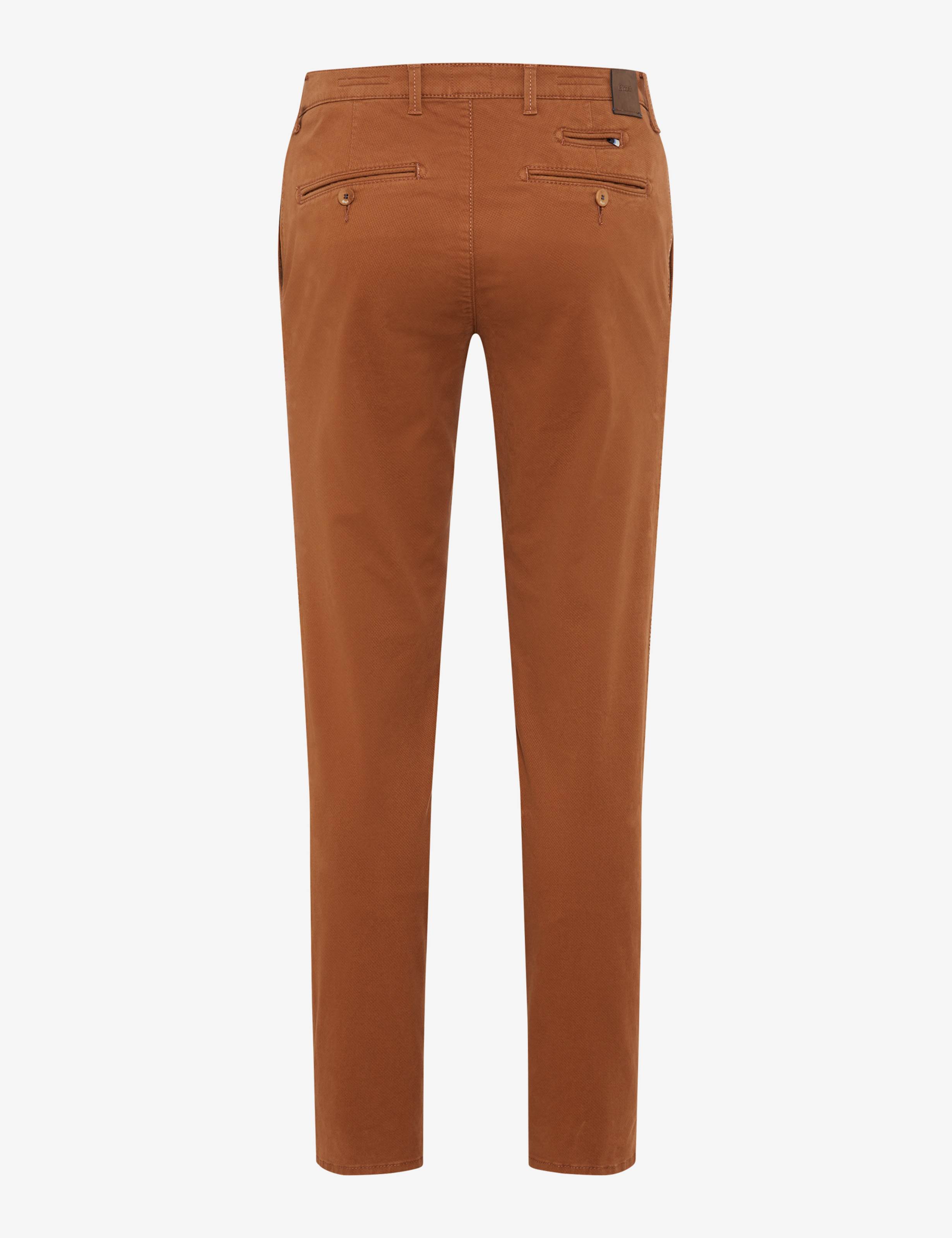 Heren Style FABIO IN Bruin Modern Fit Beel achterkant