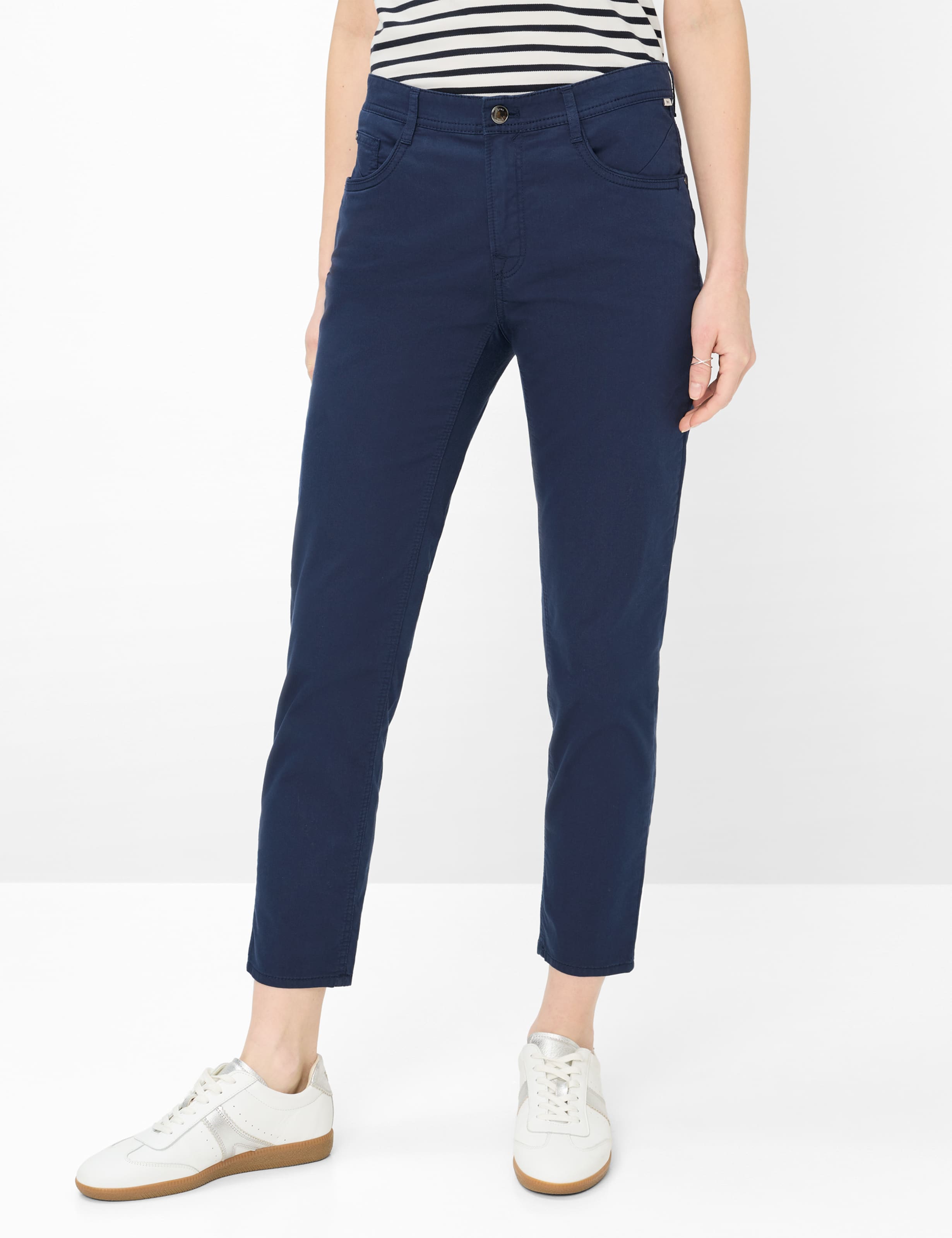 Thumbnail - Brax Damen Five-Pocket-Hose Style MARY S NAVY, dunkelblau, Gr. 36K