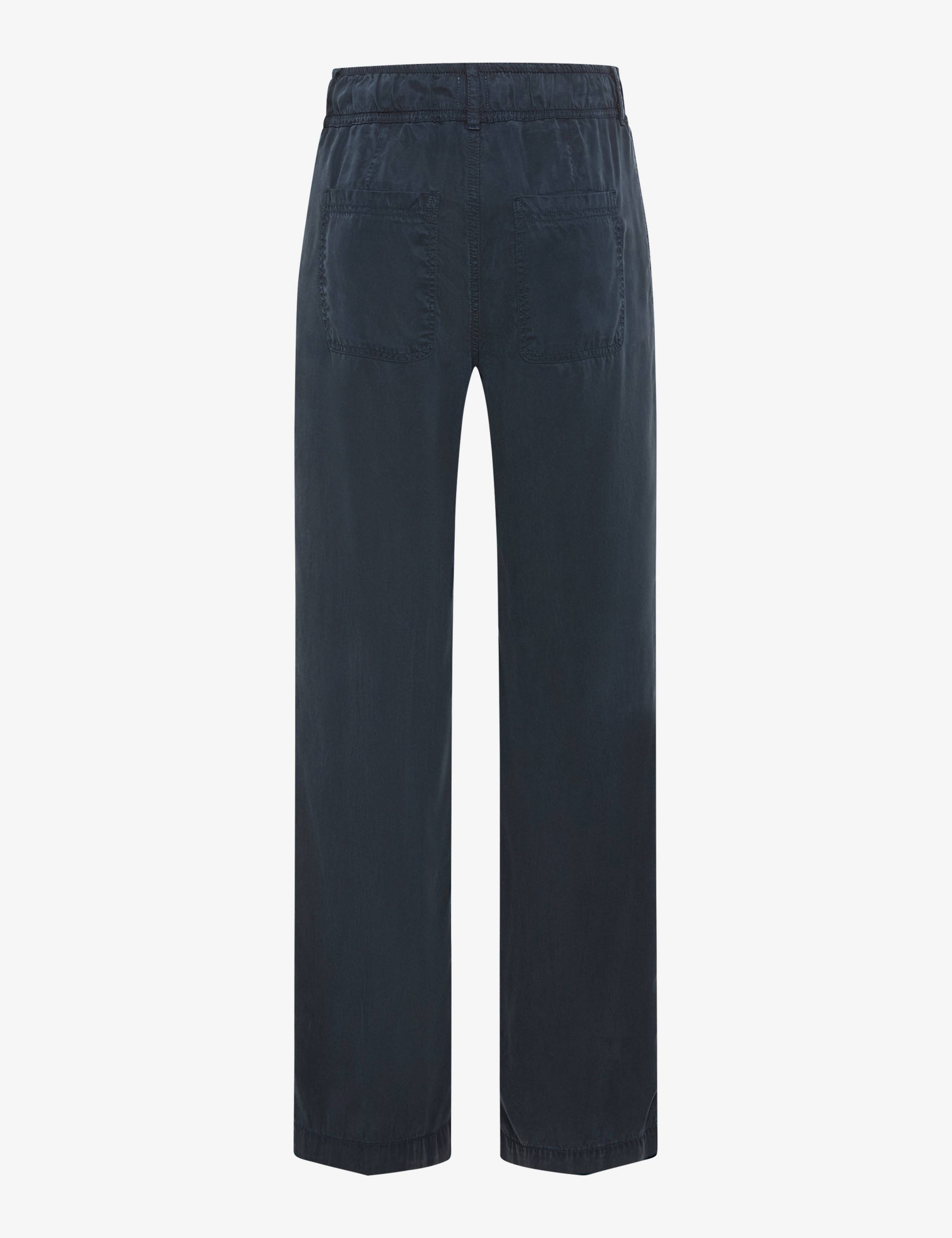 Women Style MAINE Dark Blue Wide Leg Stand-alone rear view