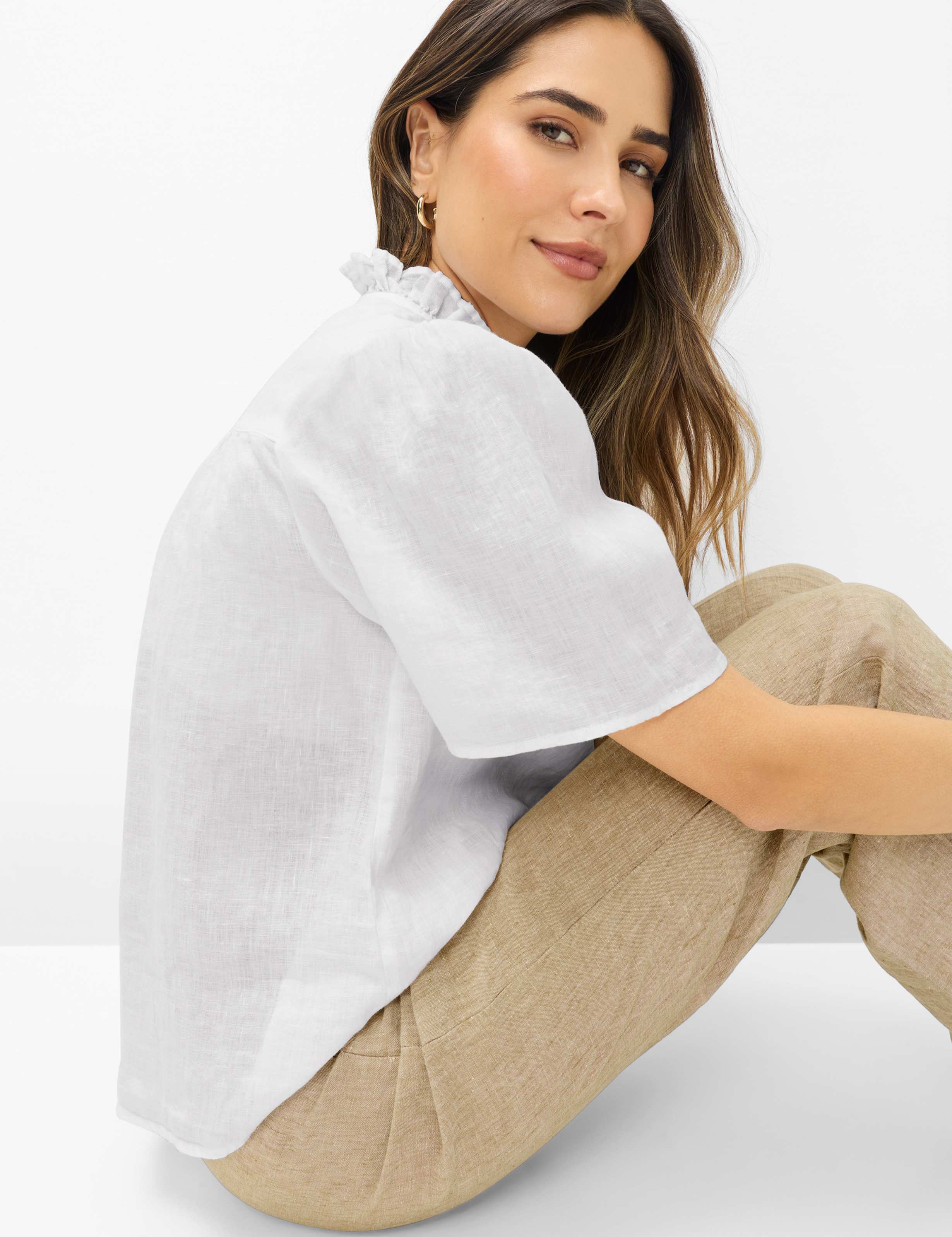 Femme Style VIVE Blanc  Détail 1