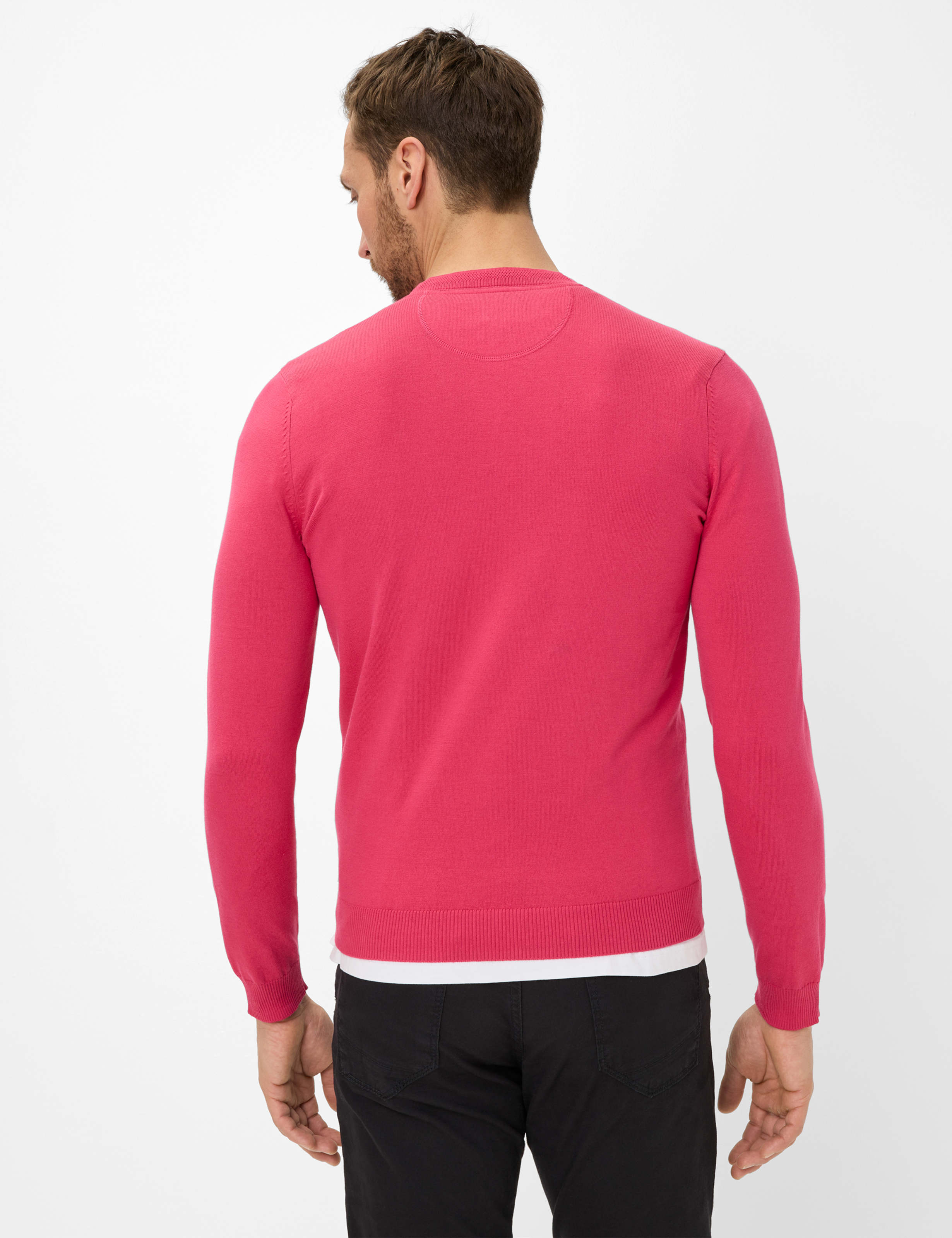 Men Style VICO Light Red  Model back