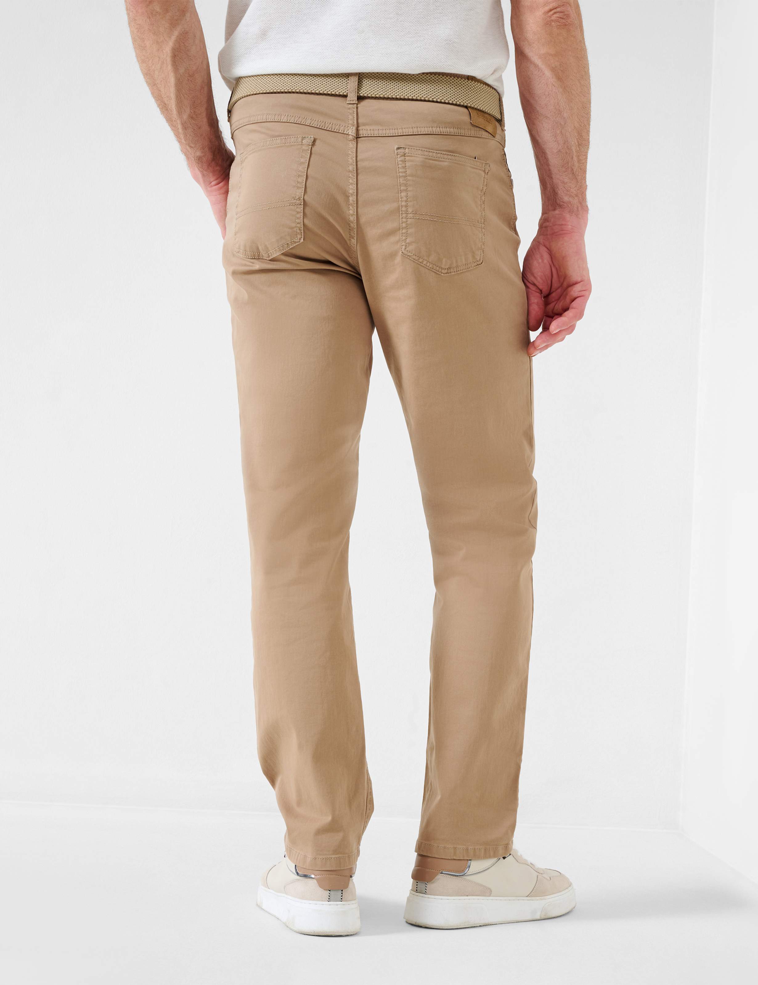 Men Style CARLOS Light Brown Regular Fit Model back