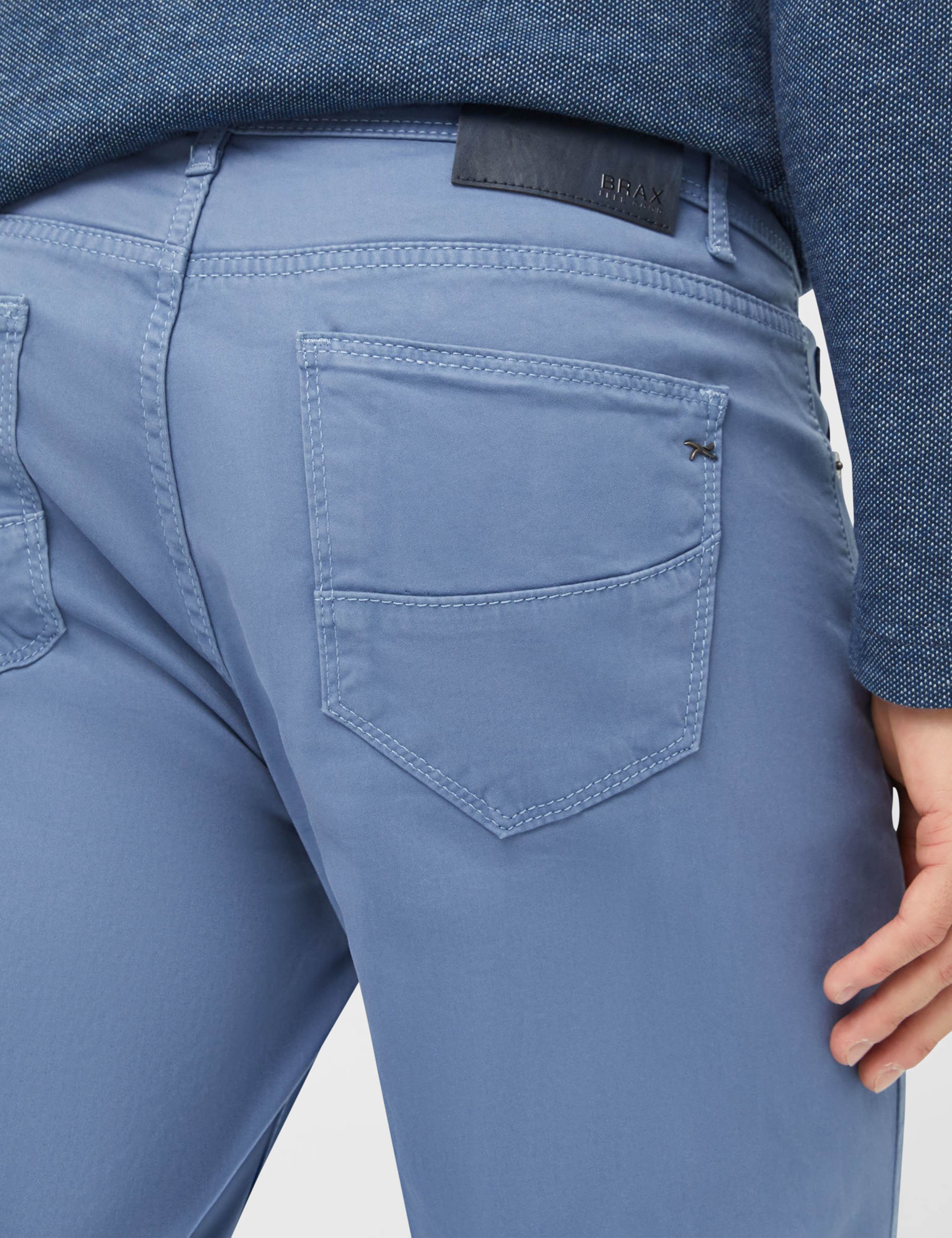 Men's fashion Pants Style CADIZ Light Blue Straight Fit