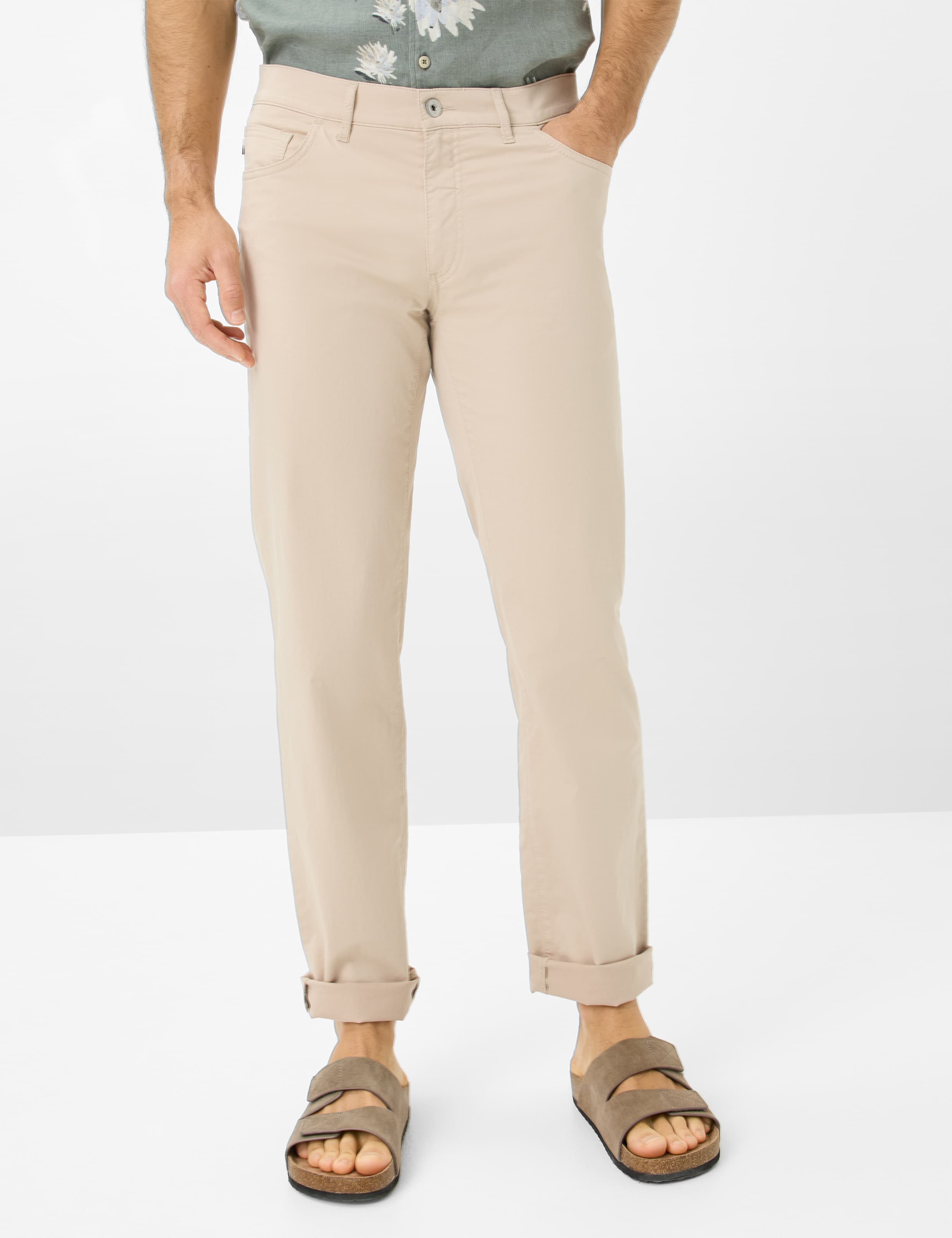 Thumbnail - Brax Herren Five-Pocket-Hose Style CADIZ BEACH, Beige, Gr. 36/30