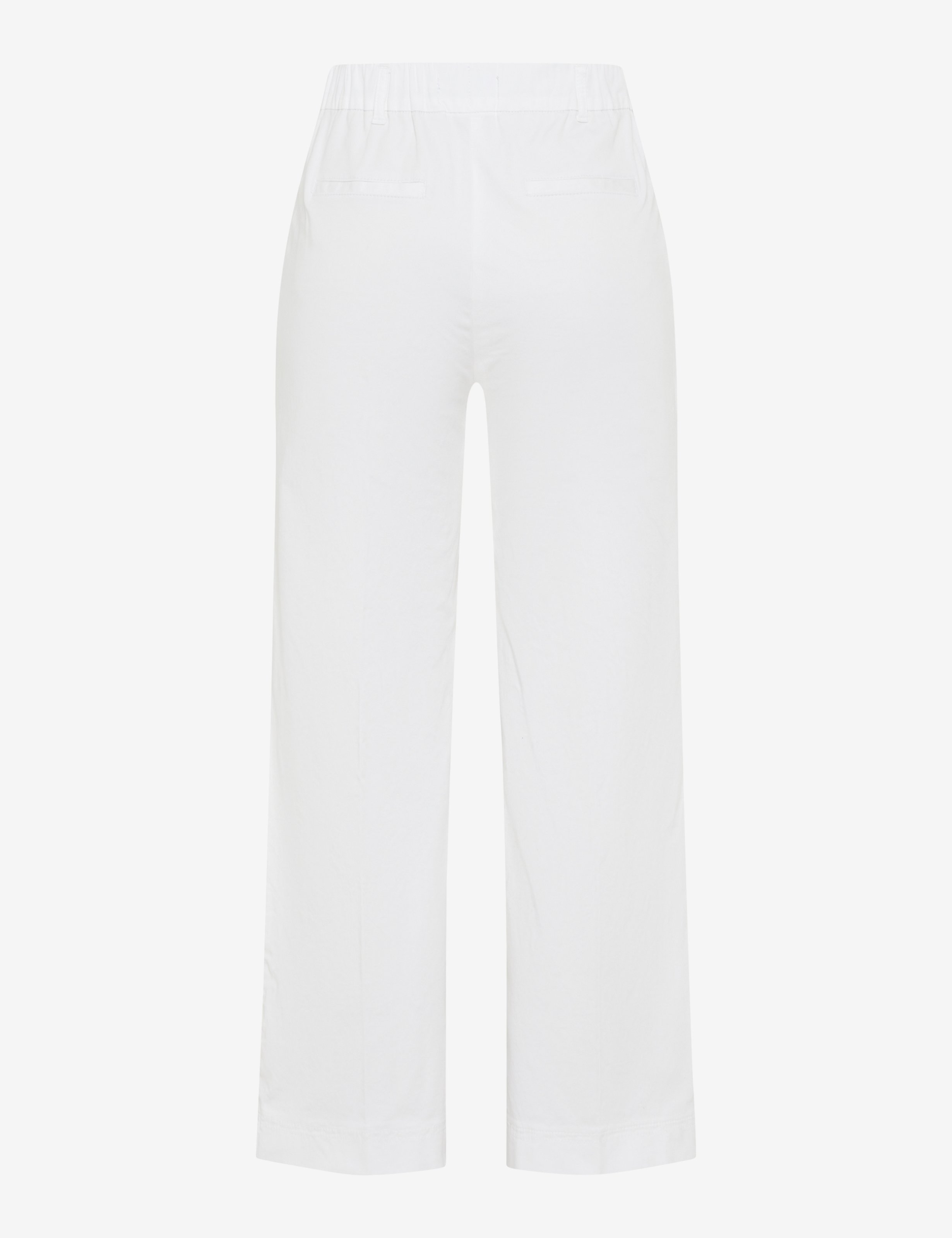 Dames Style PEGGY CULOTTE Wit Slim Fit Beel achterkant