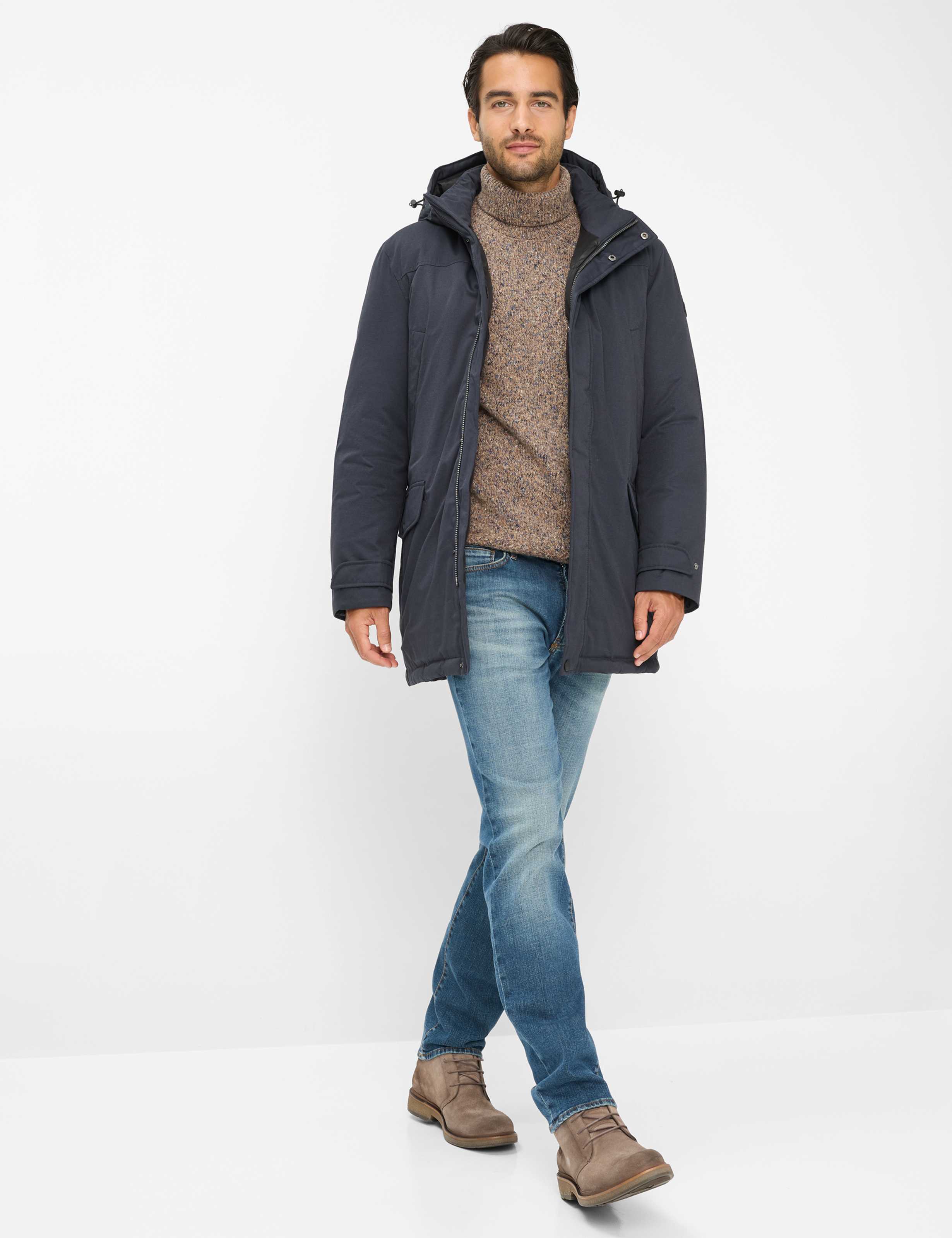 Herren Style VITORIO Dunkelblau  Model Outfit