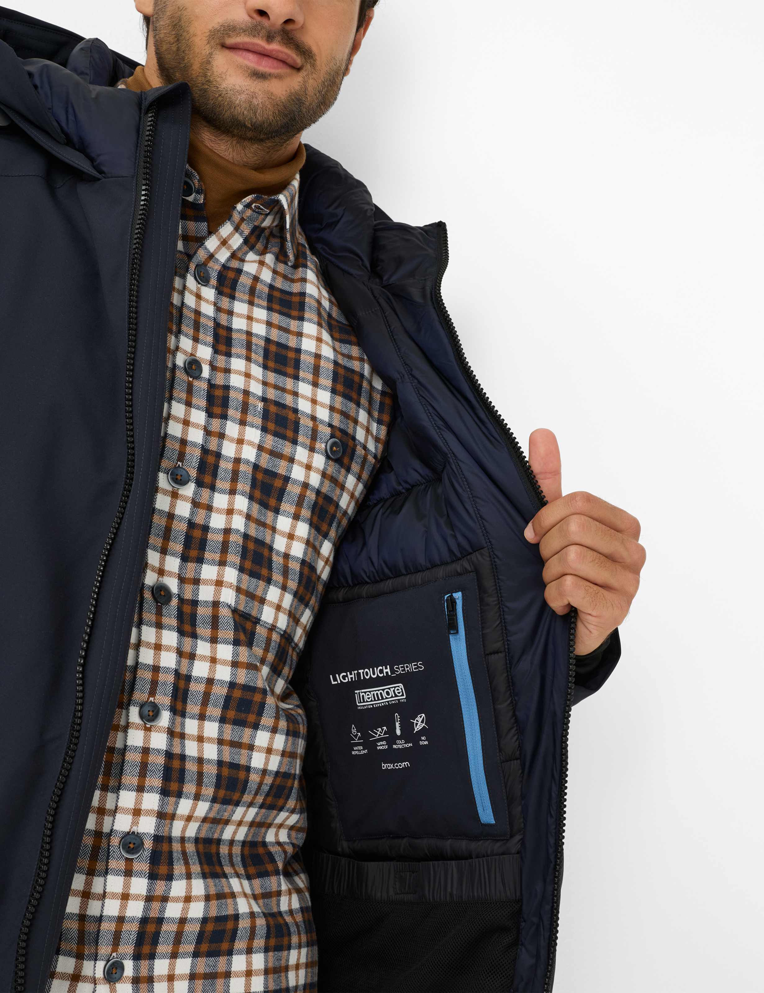 Homme Style COSIMO Bleu Foncé  Détail 1