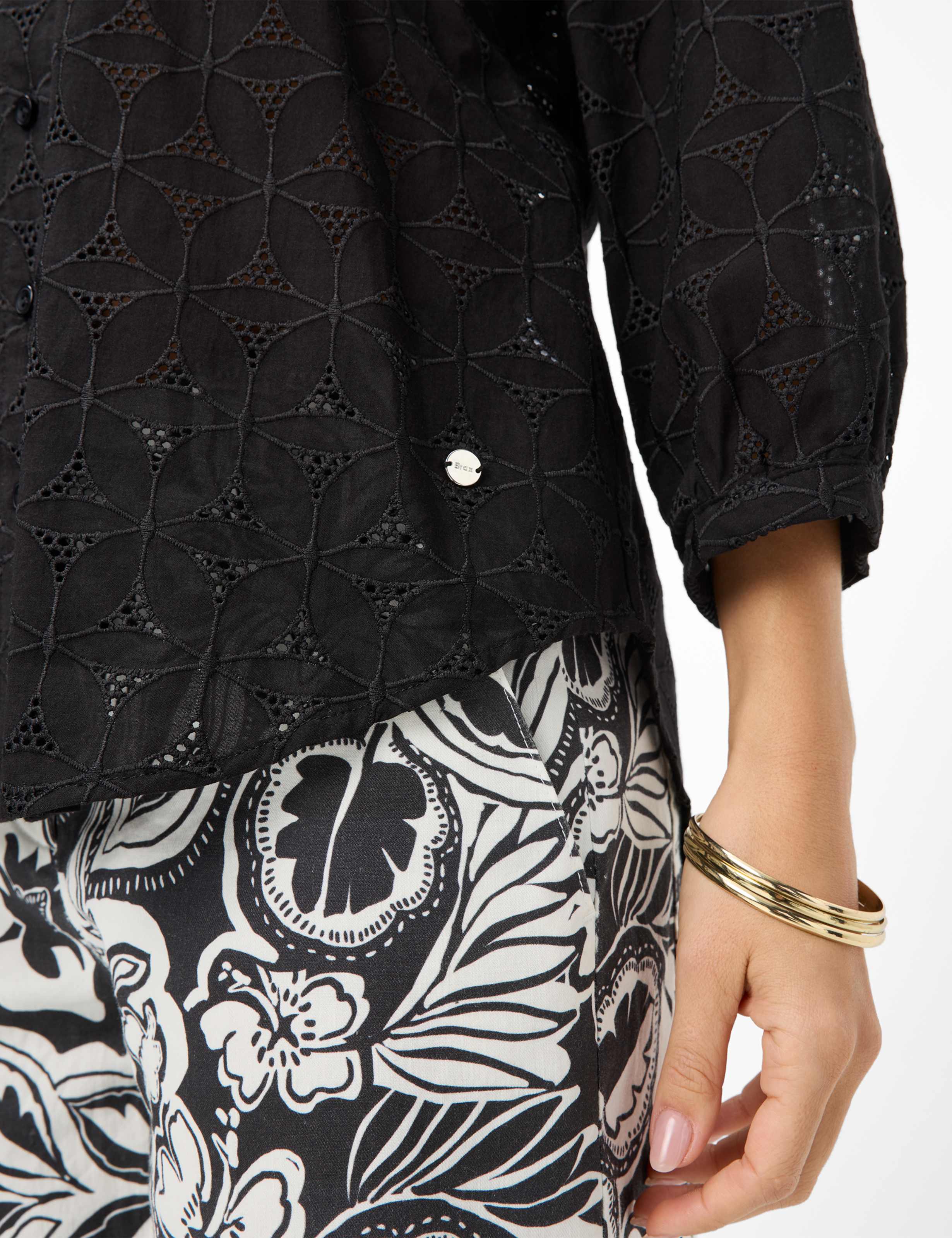 Femme Style VELIA Noir  Détail 2