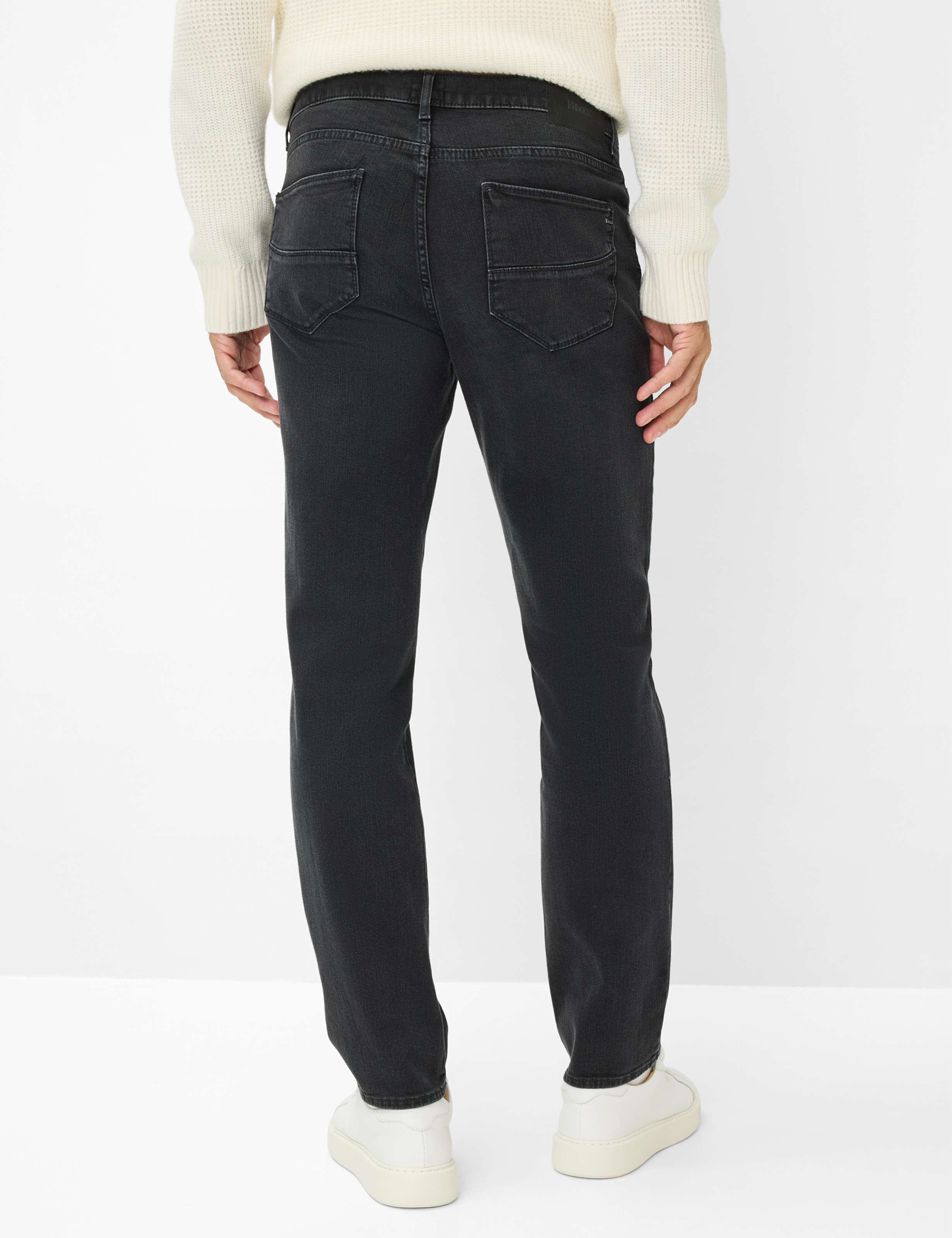Thumbnail - Brax Herren Five-Pocket-Hose Style CADIZ BLACK BLACK, denim dunkelgrau, Gr. 35/36