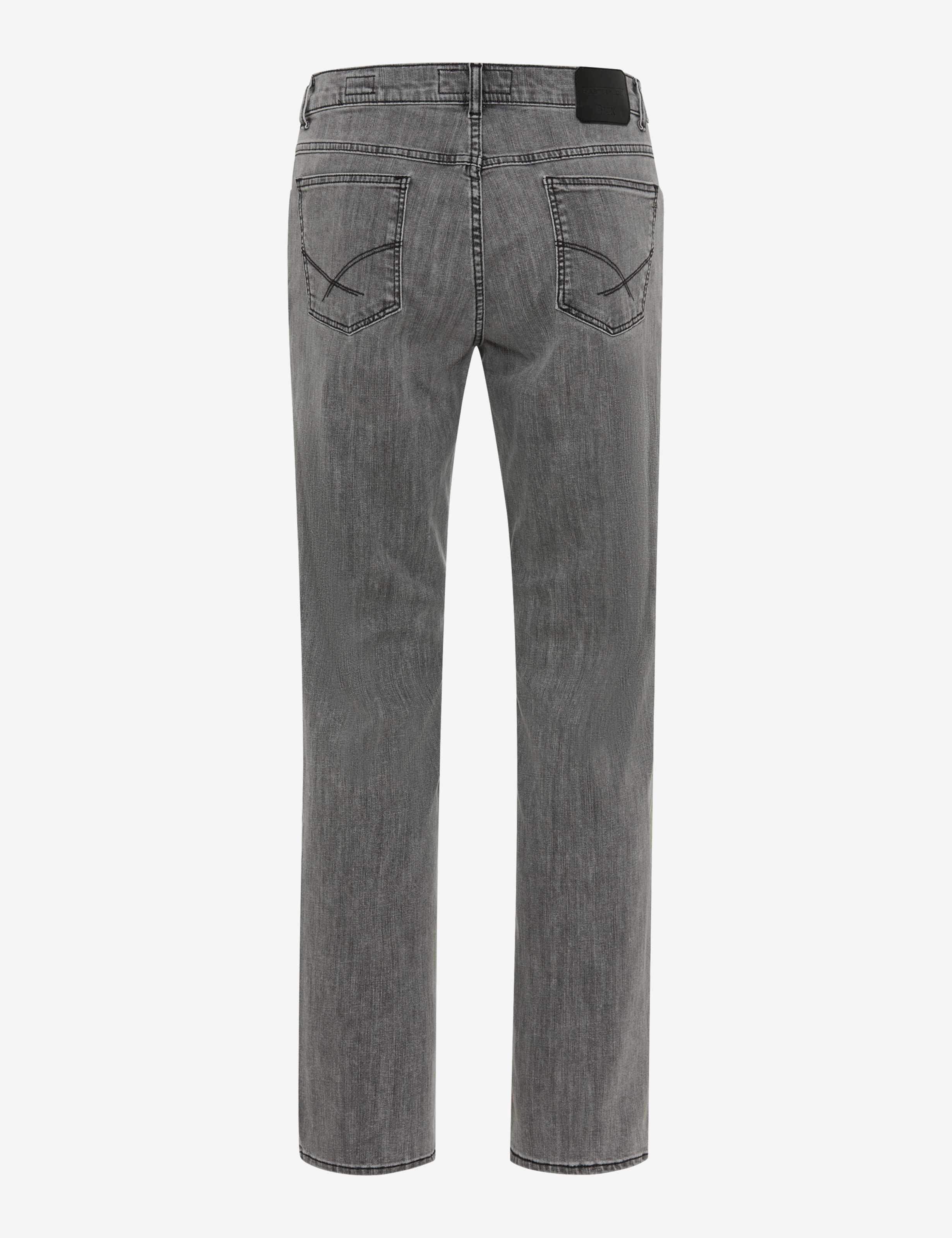 Herren Style COOPER DENIM Dunkelgrau Regular Fit Freisteller Rueck