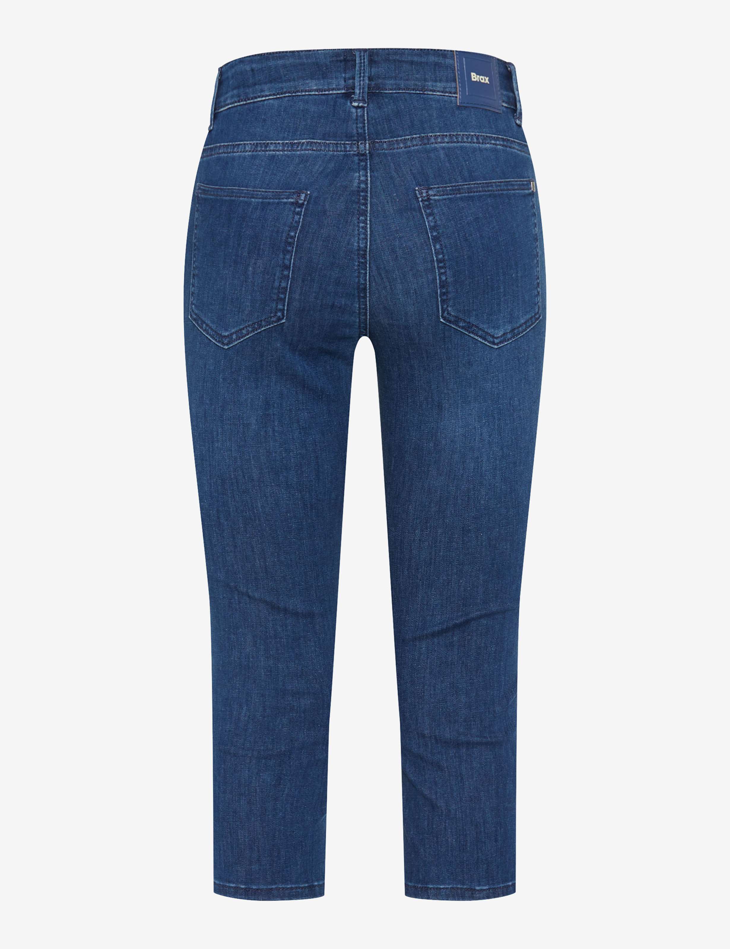 Women Style SHAKIRA C Denim Blue Slim Fit Stand-alone rear view
