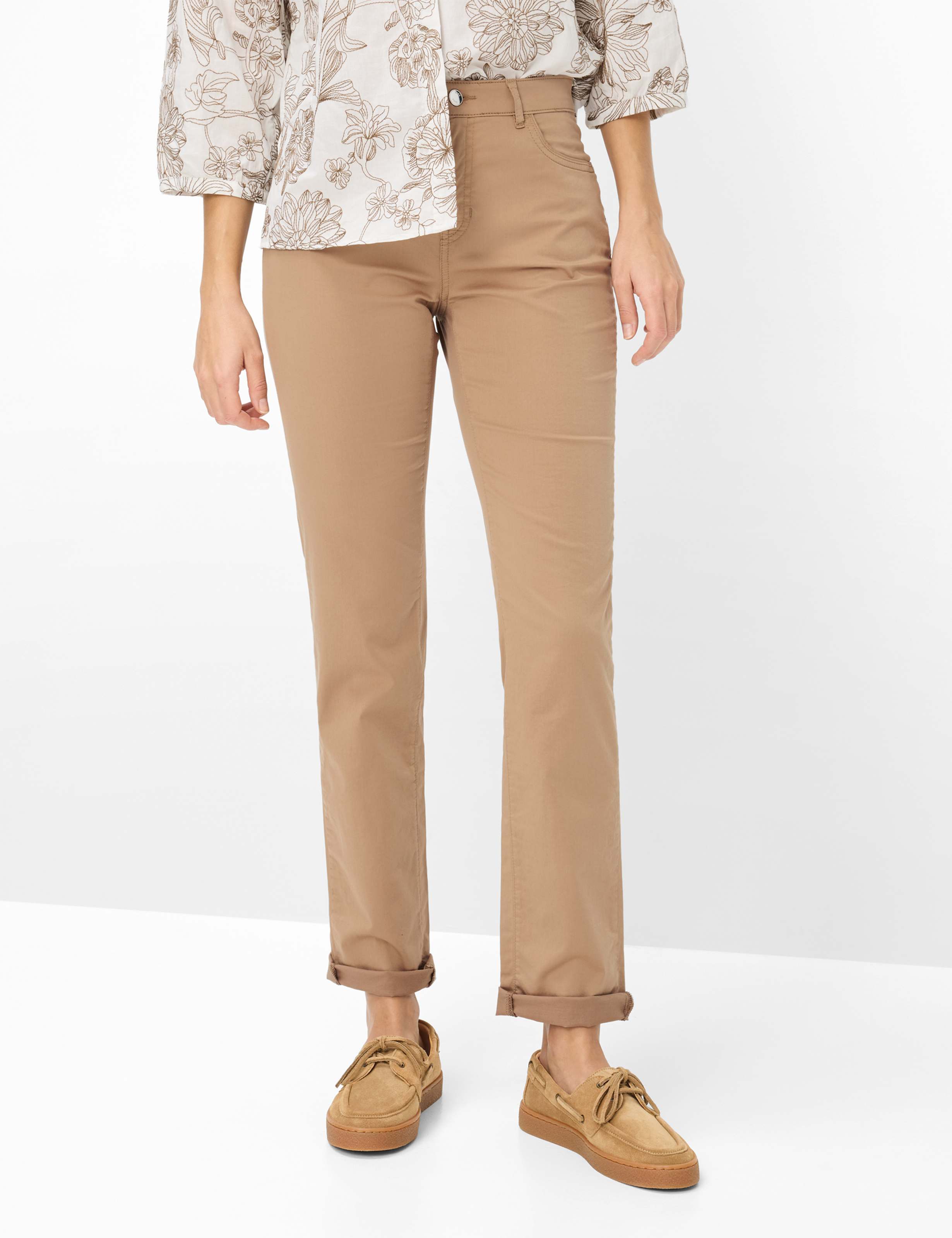 Thumbnail - Brax Damen Five-Pocket-Hose Style MARY LIGHT MOCHA, braun, Gr. 42L