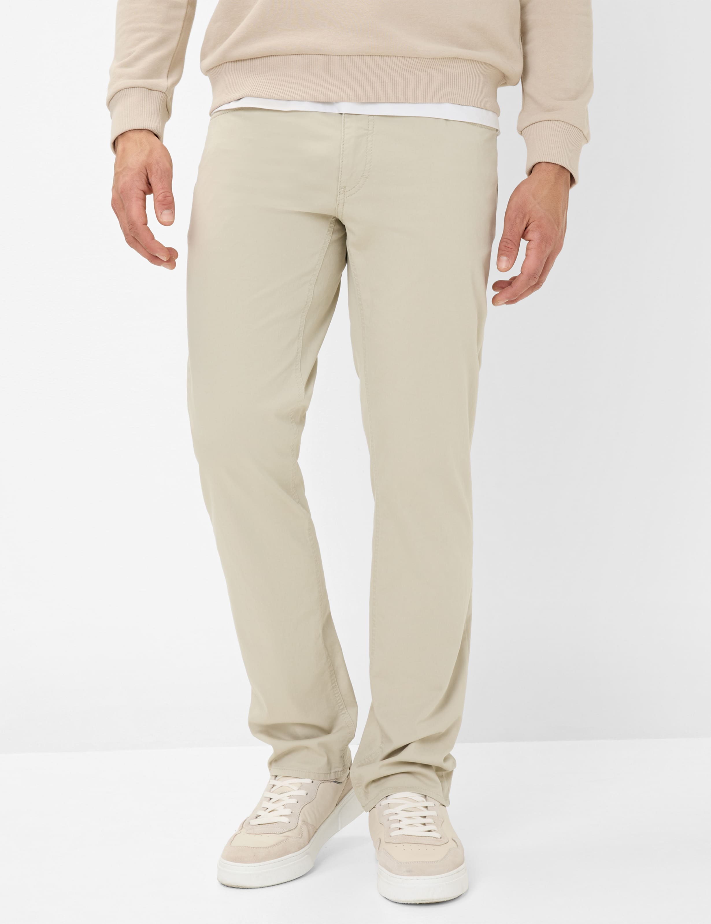 Herren Style COOPER Hellbeige Regular Fit Detail 1