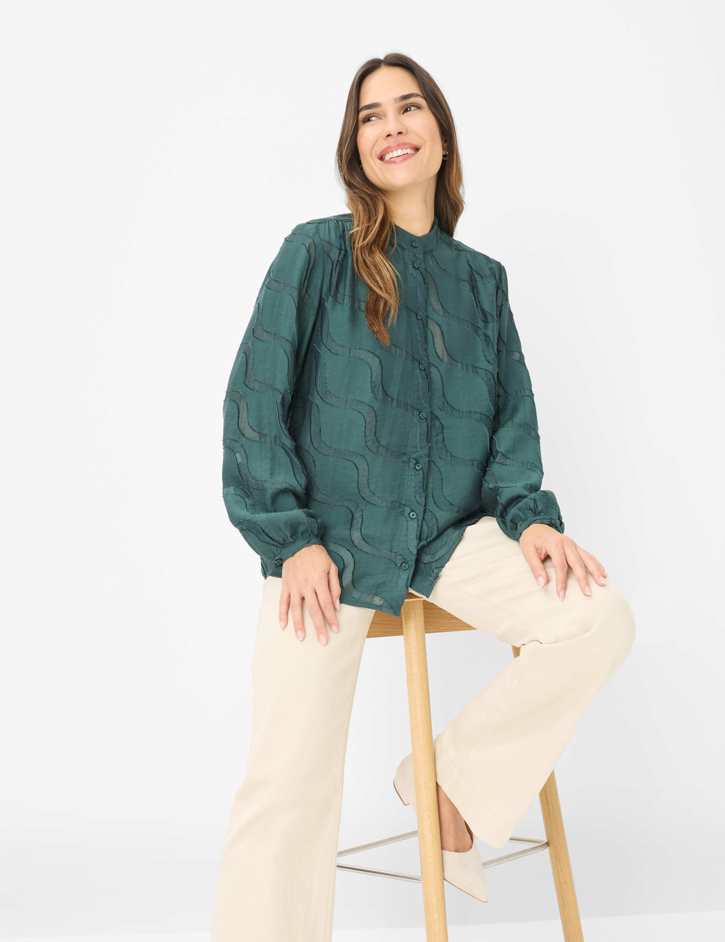 Damen Style VIVI Dunkelgrün  Detail 1