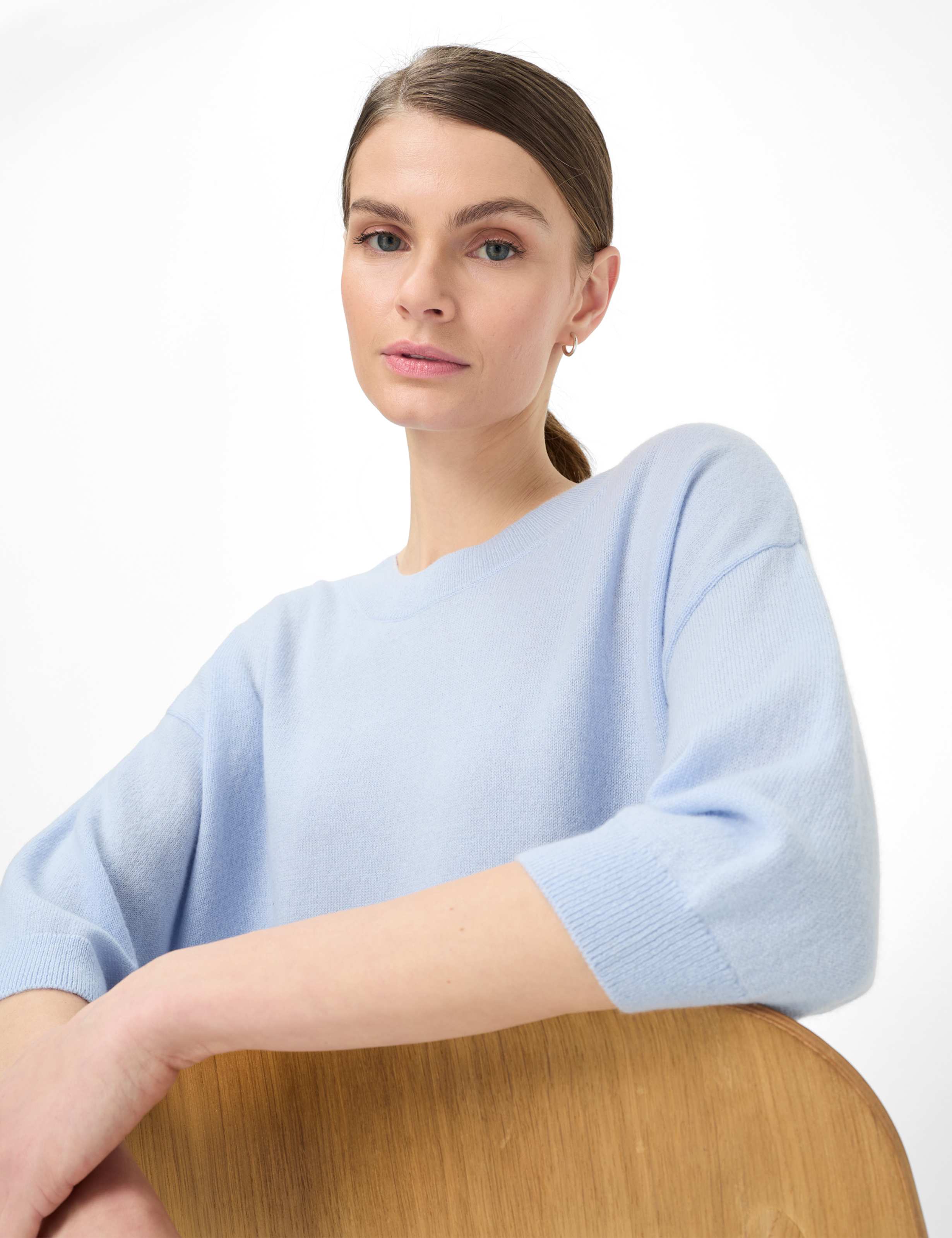 Femme Style LISA Bleu Clair  Détail 1