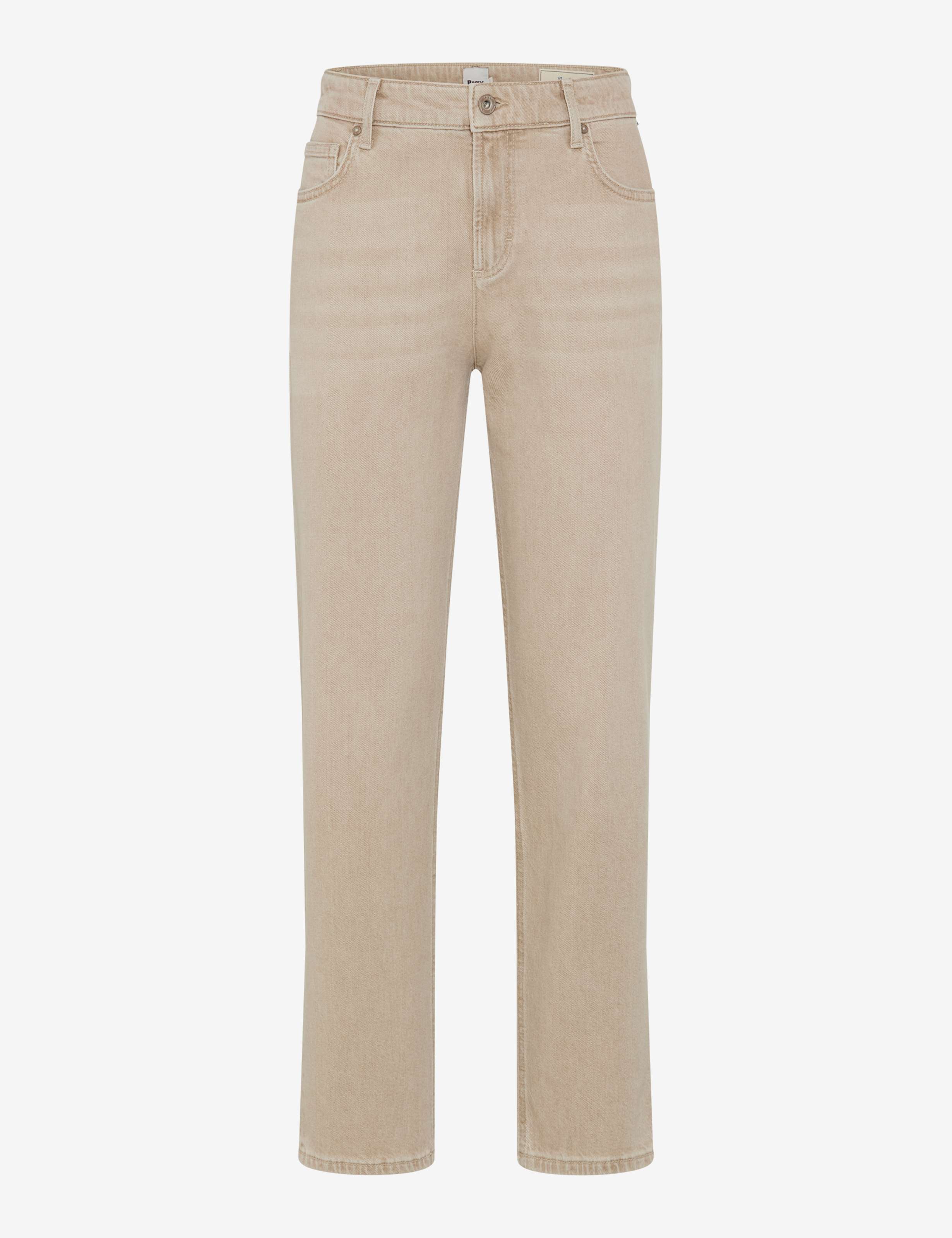 Women Style MADISON S Denim Light Beige Straight fit Stand-alone front view
