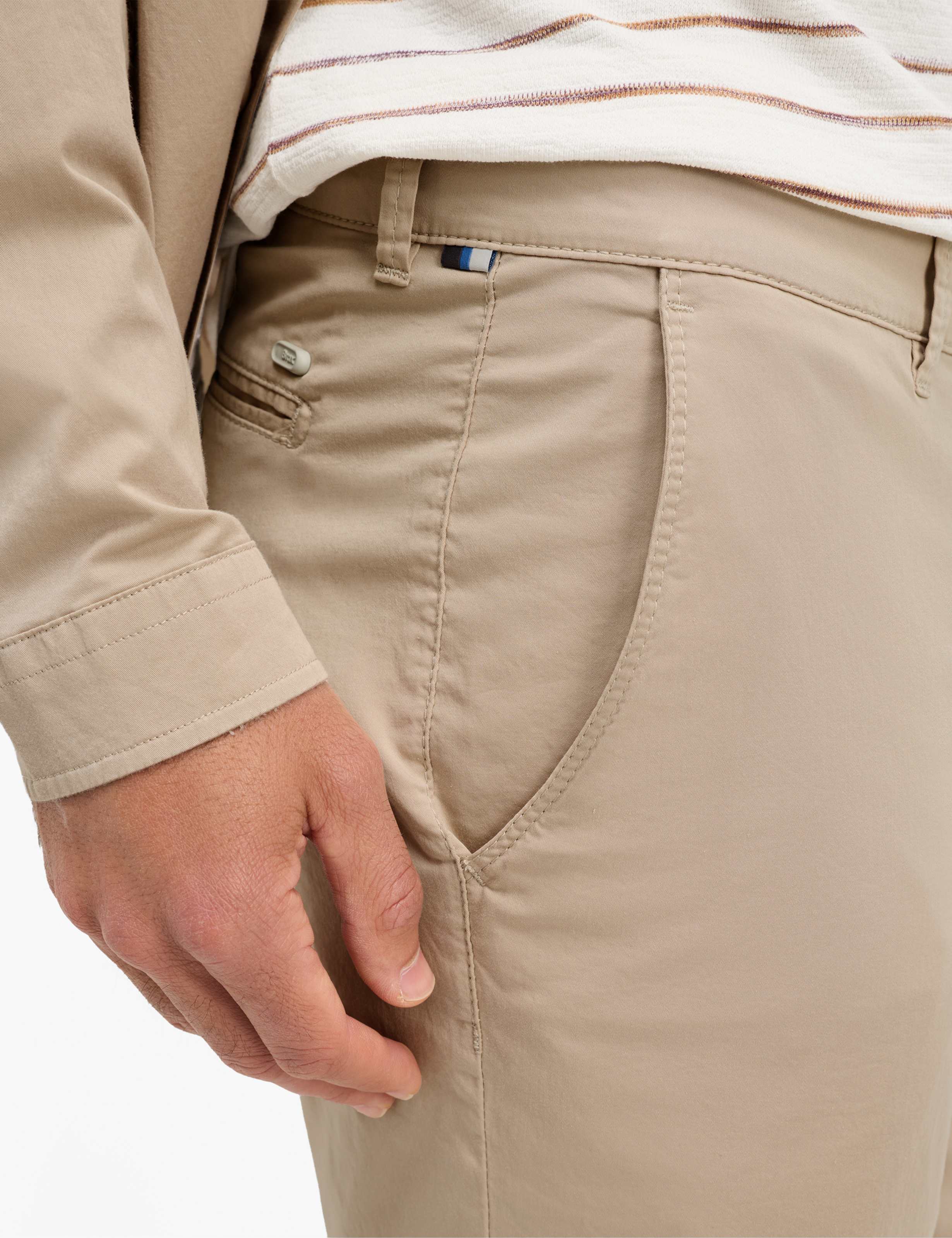 Heren Style BOZEN Beige Regular Fit Detail 2