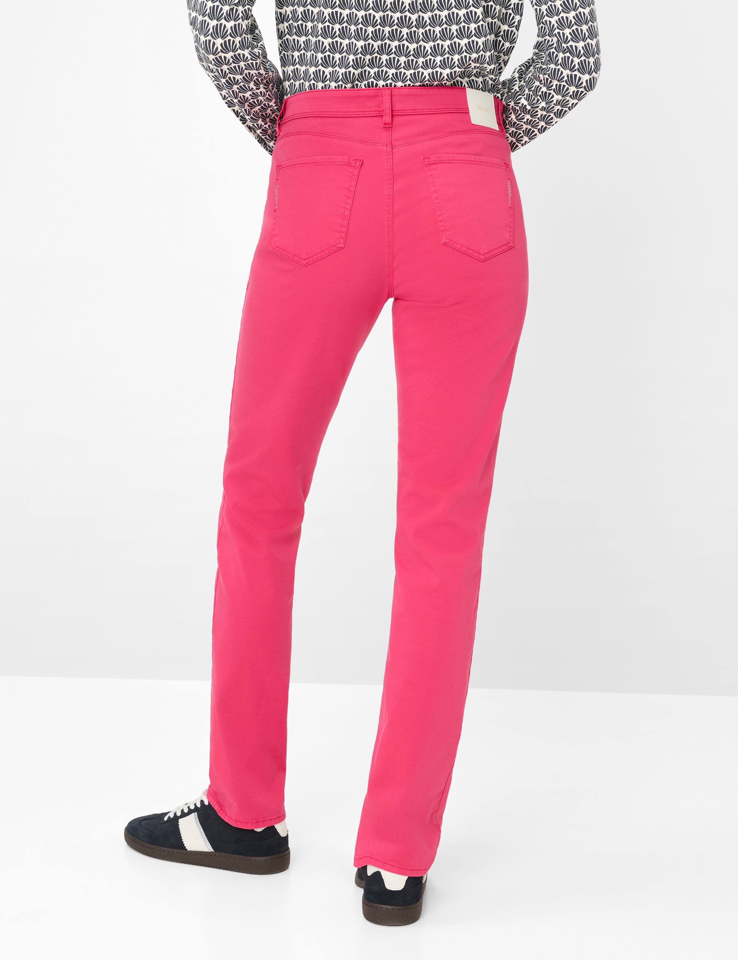 Thumbnail - Brax Damen Five-Pocket-Hose Style CAROLA RASPBERRY SORBET, Rosa, Gr. 46K