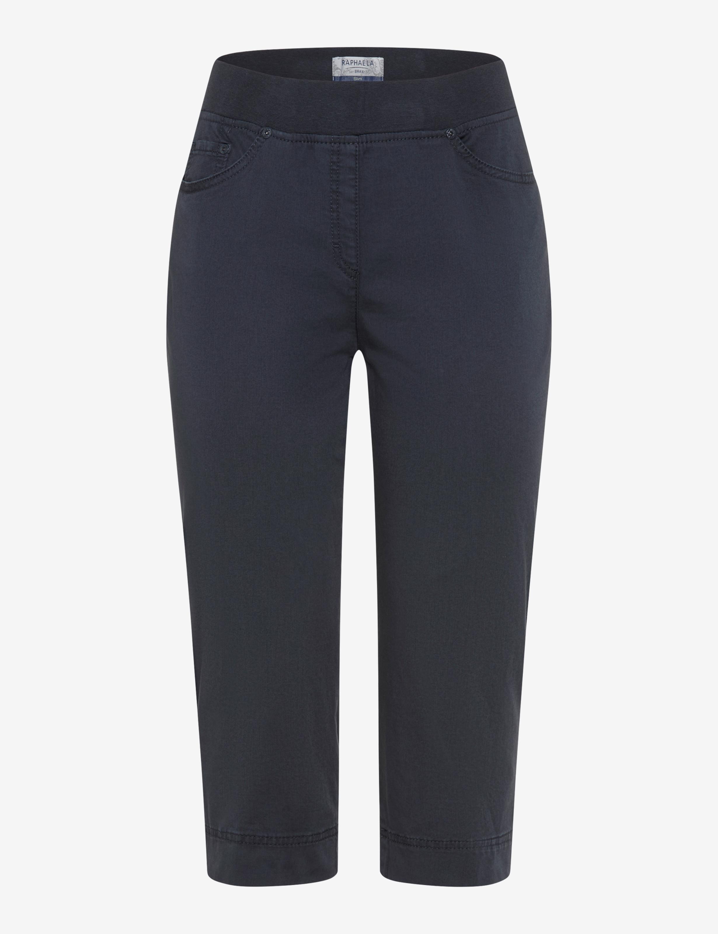 Femme Style PAMINA CAPRI Bleu Foncé Slim Fit Détourage avant