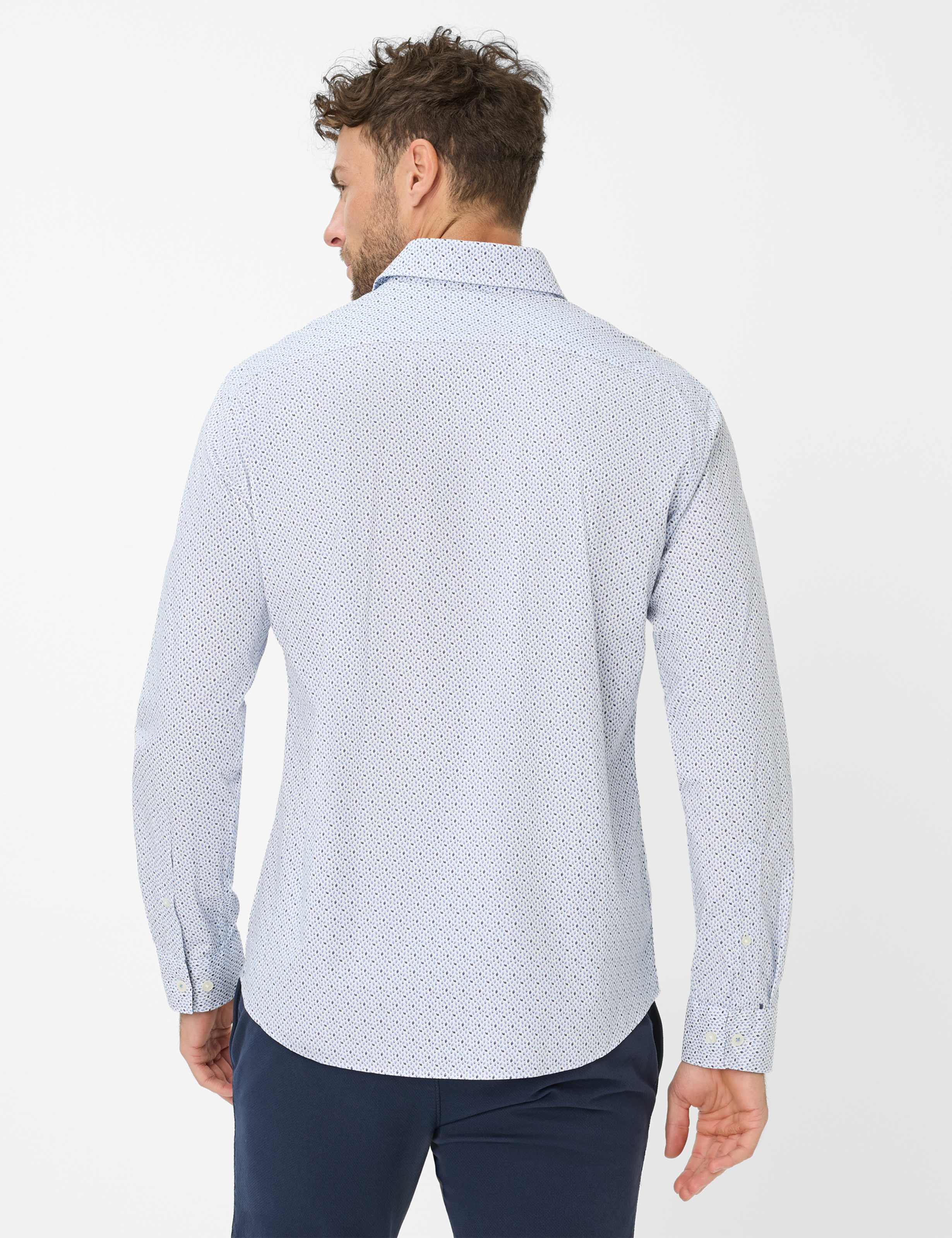 Men Style HAROLD Dark Blue  Model back