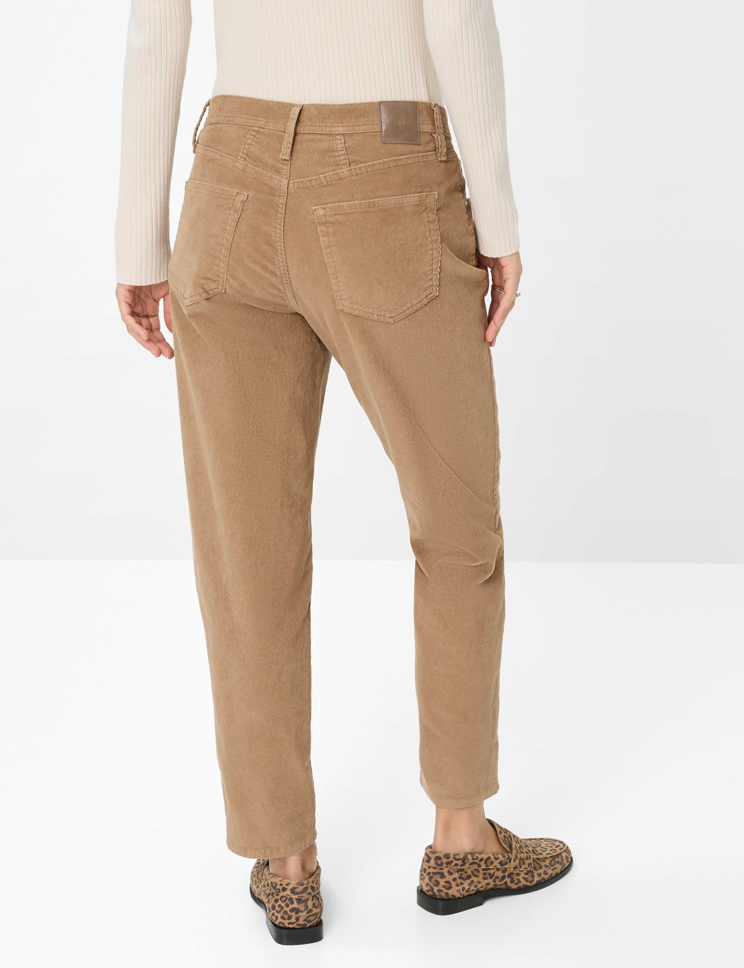Women Style MILEY S Light Brown Relaxed Fit Model back