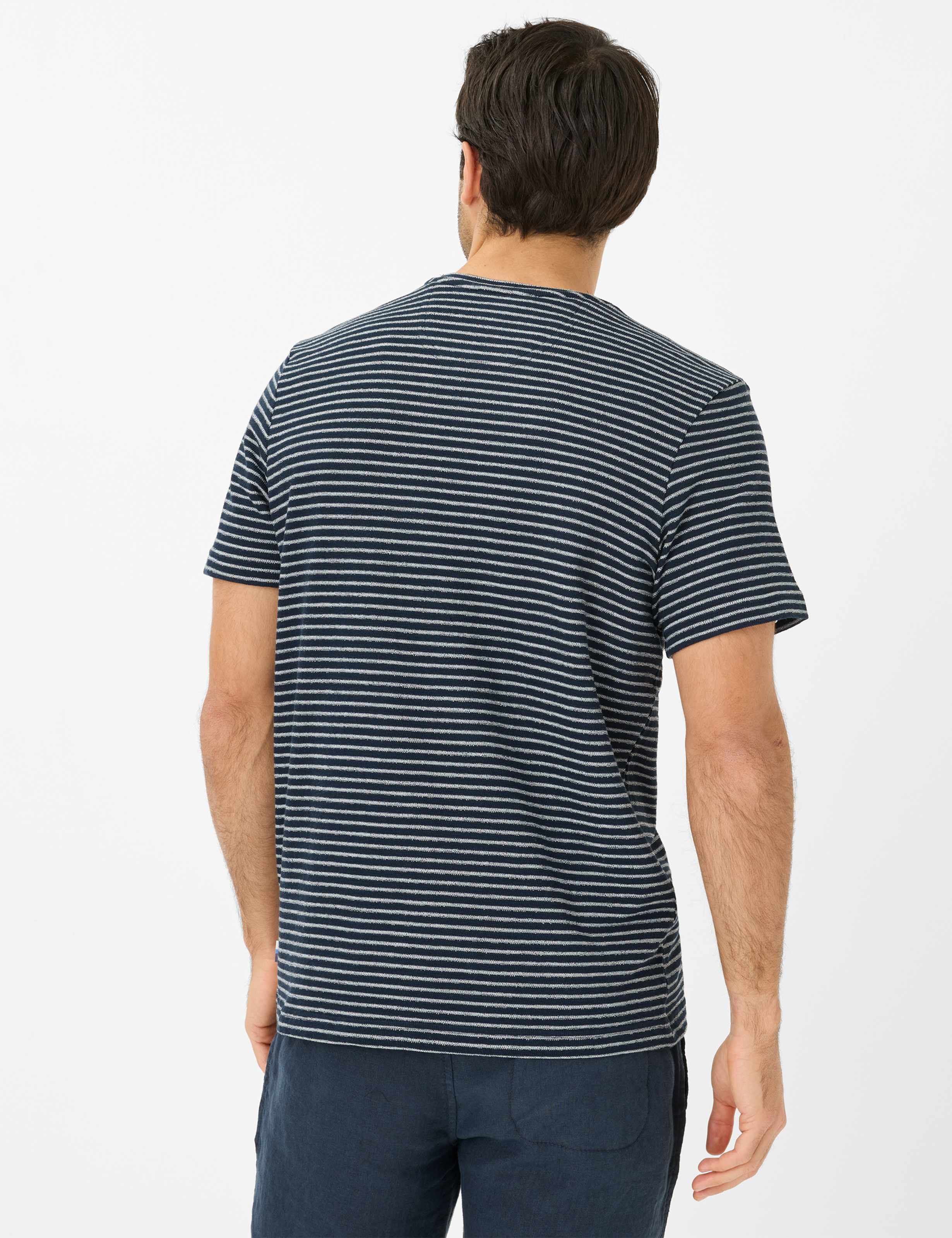 Herren Style TIMO Dunkelblau  Model Rueck