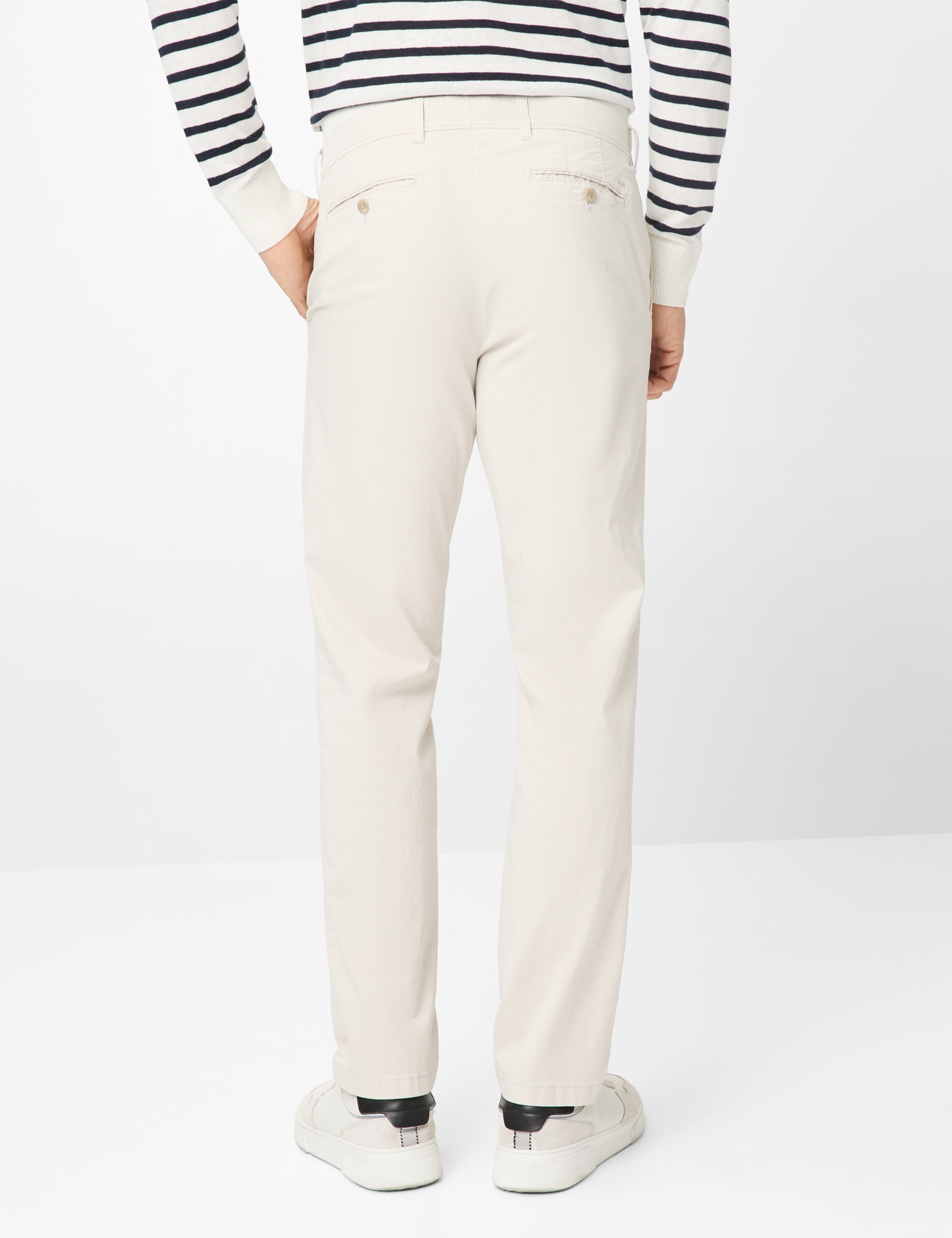 Homme Style EVANS Beige Clair Regular Fit Dos mannequin