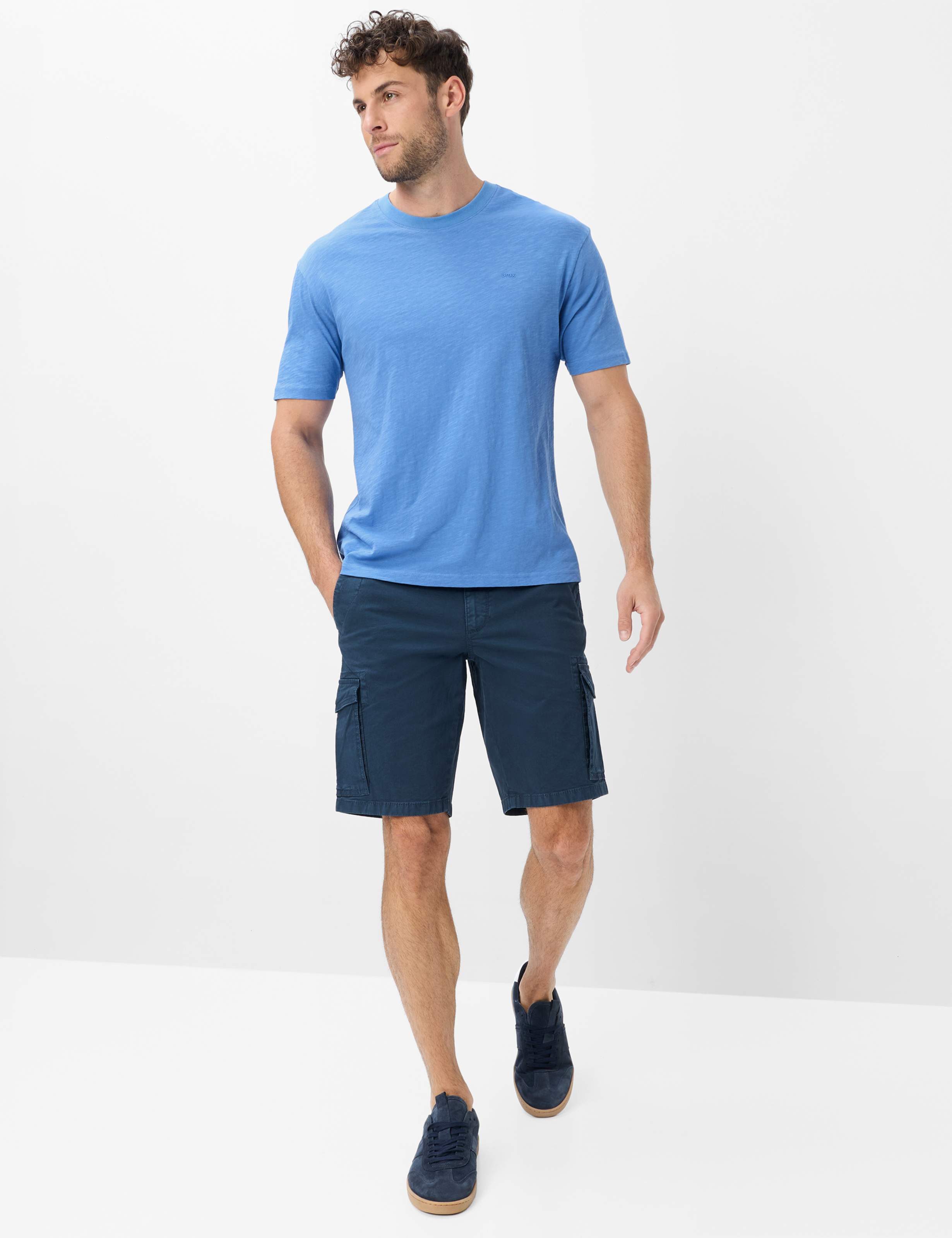 Homme Style TROY Bleu Clair  Tenue du mannequin