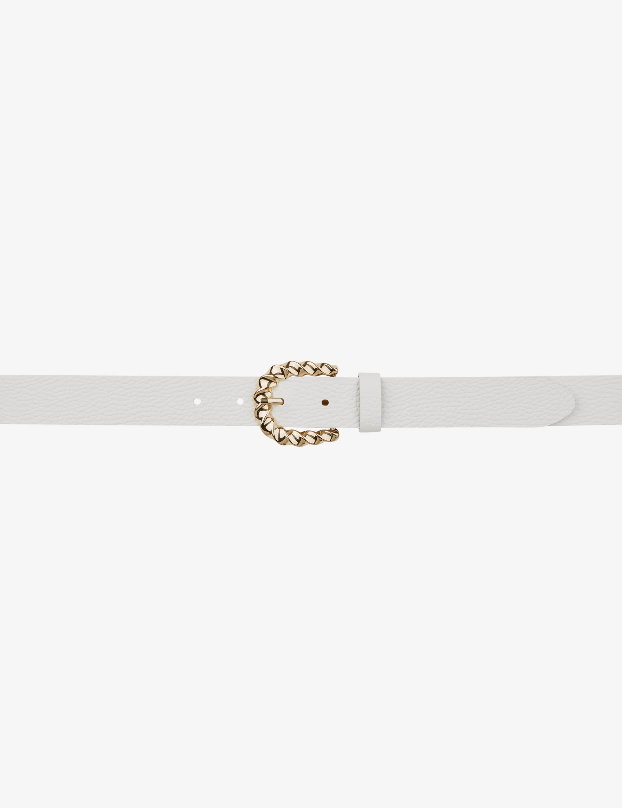 Dame Style KVINDERS BÆLTE Cream White  Detalje 1
