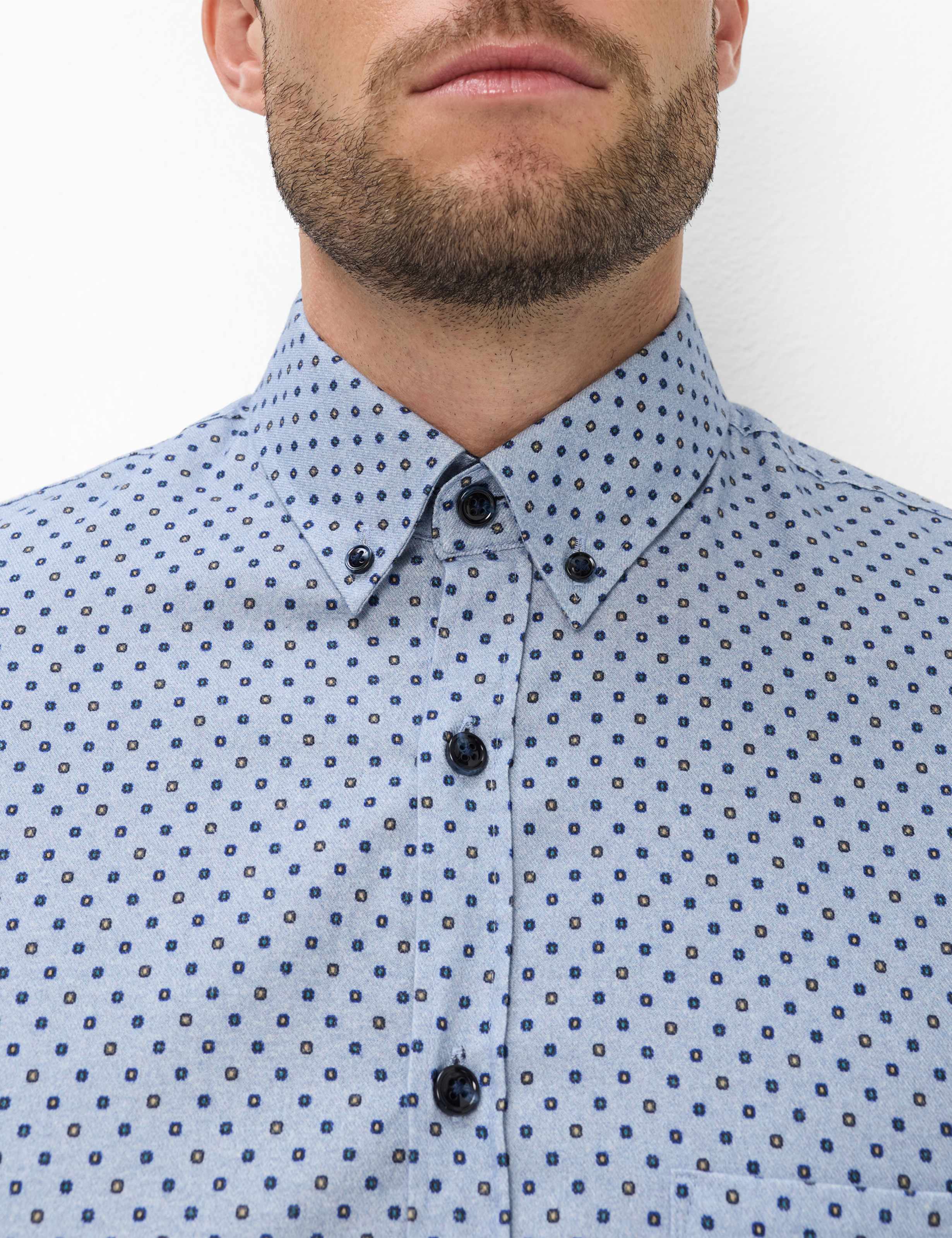 Homme Style DANIEL Bleu Clair  Détail 2