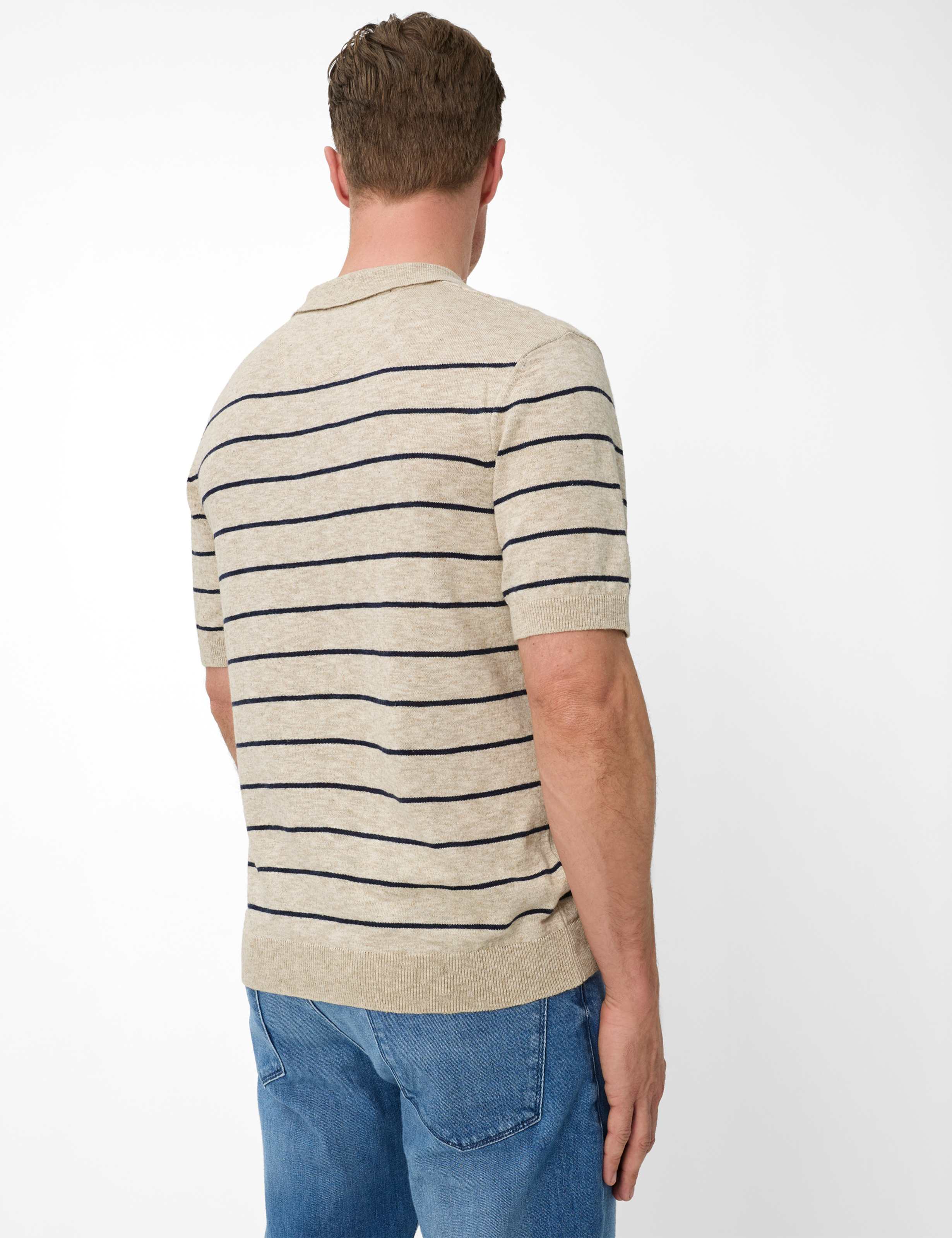 Herren Style PASCAL Beige  Model Rueck