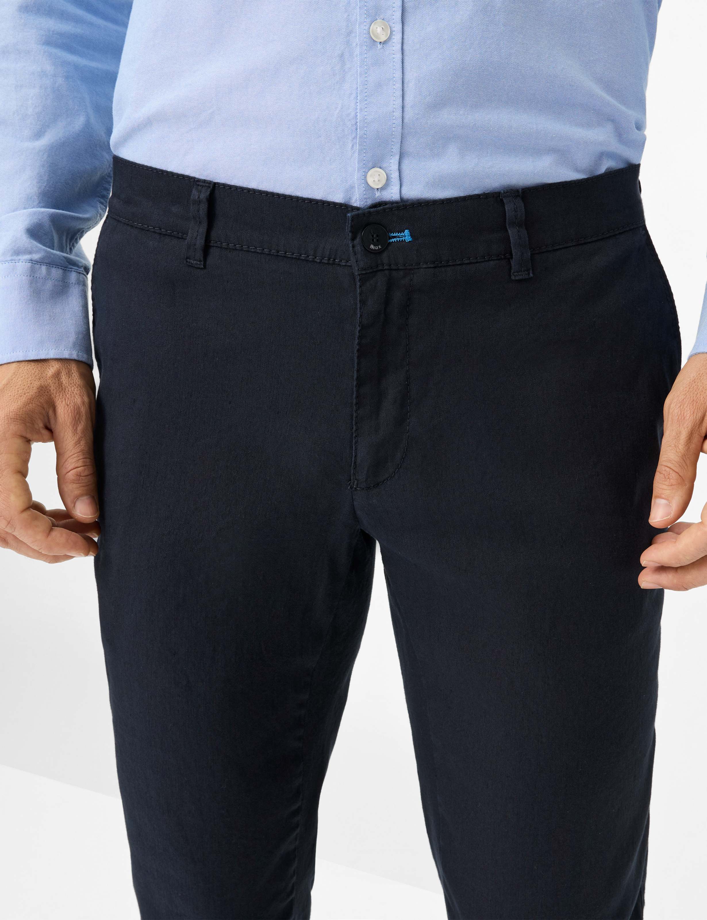 Herren Style FABIO IN Dunkelblau Modern Fit Detail 2