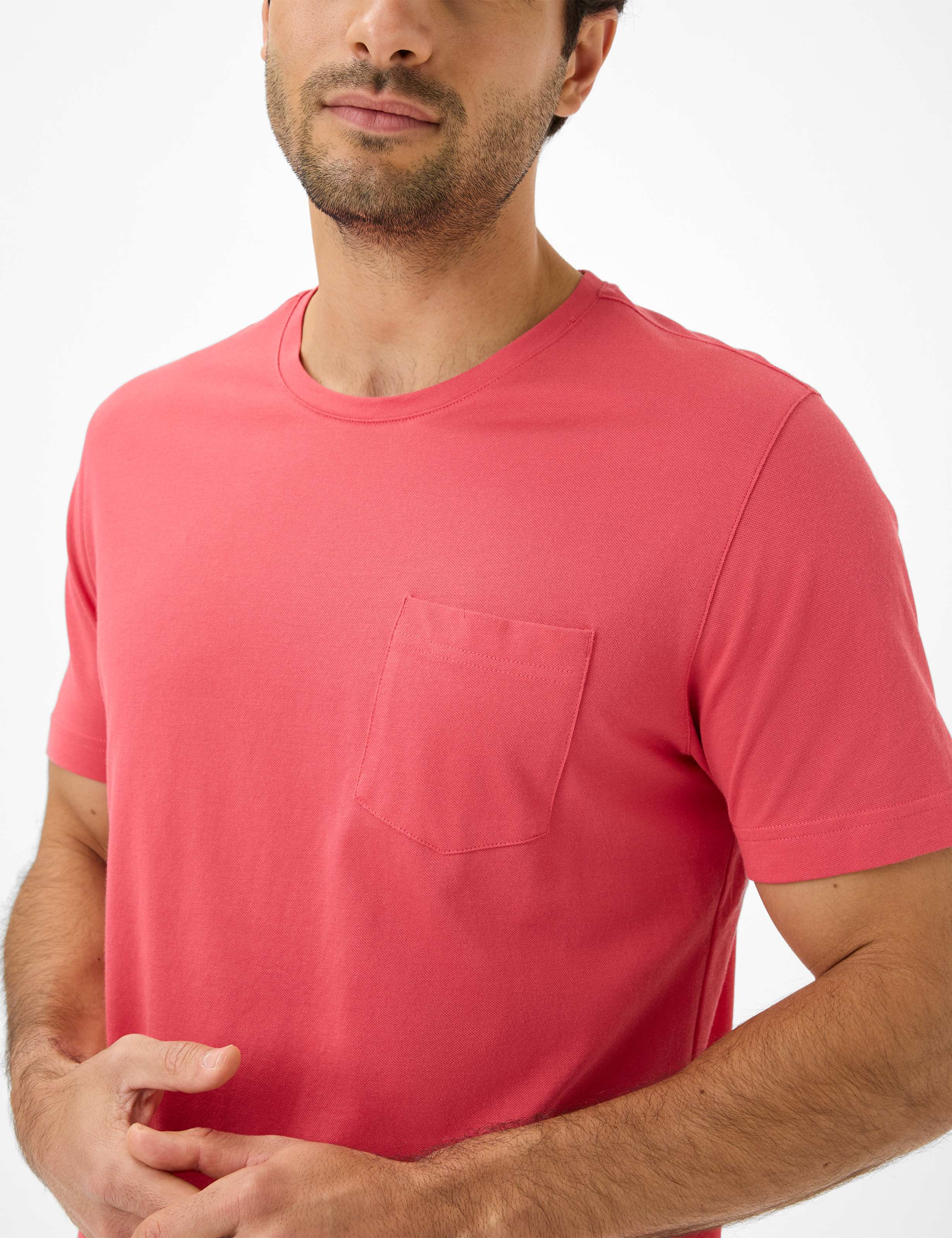 Homme Style TODD Rouge Clair  Détail 2
