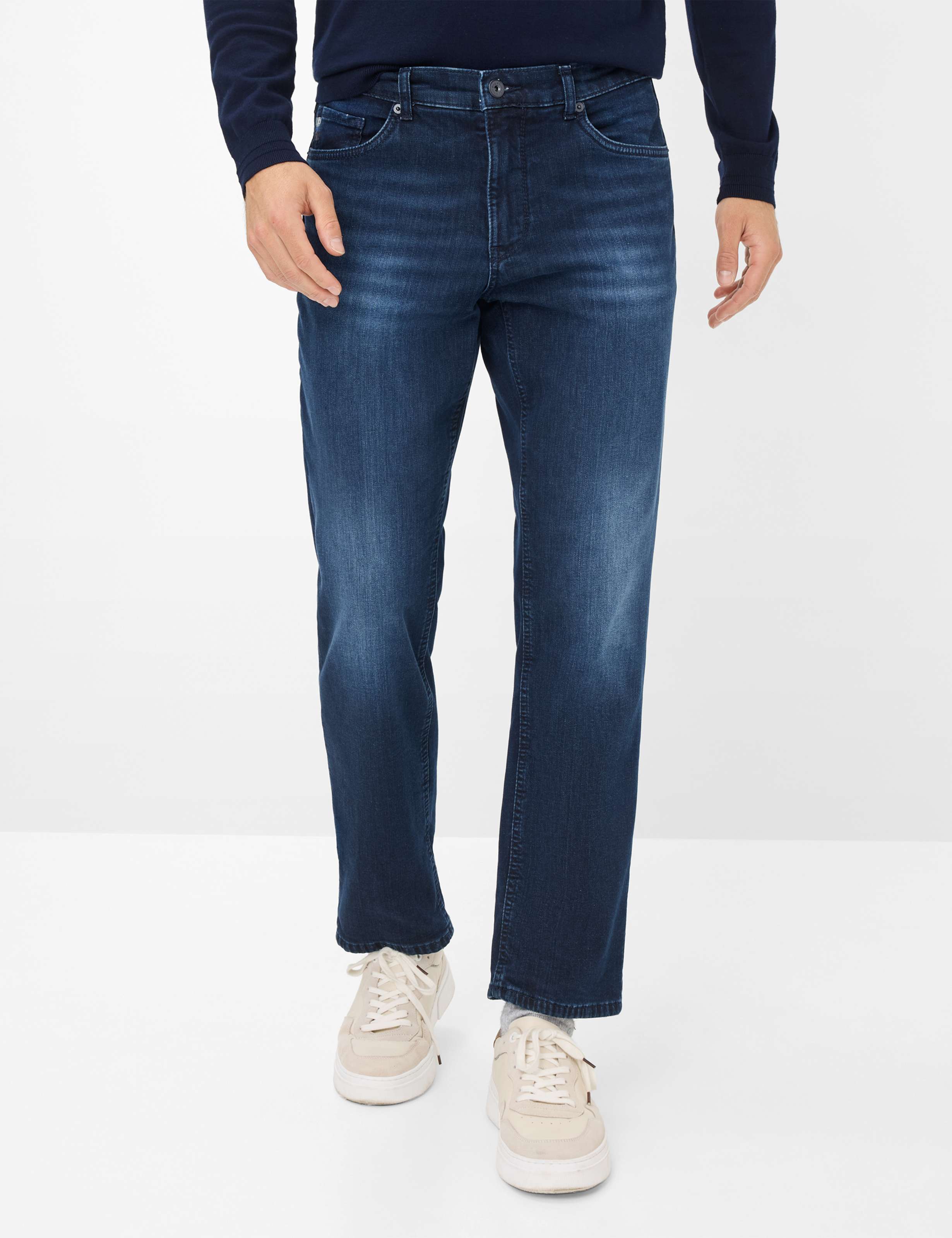 Thumbnail - Brax Herren Five-Pocket-Hose Style COOPER TT MID BLUE USED, denim blau, Gr. 35/32