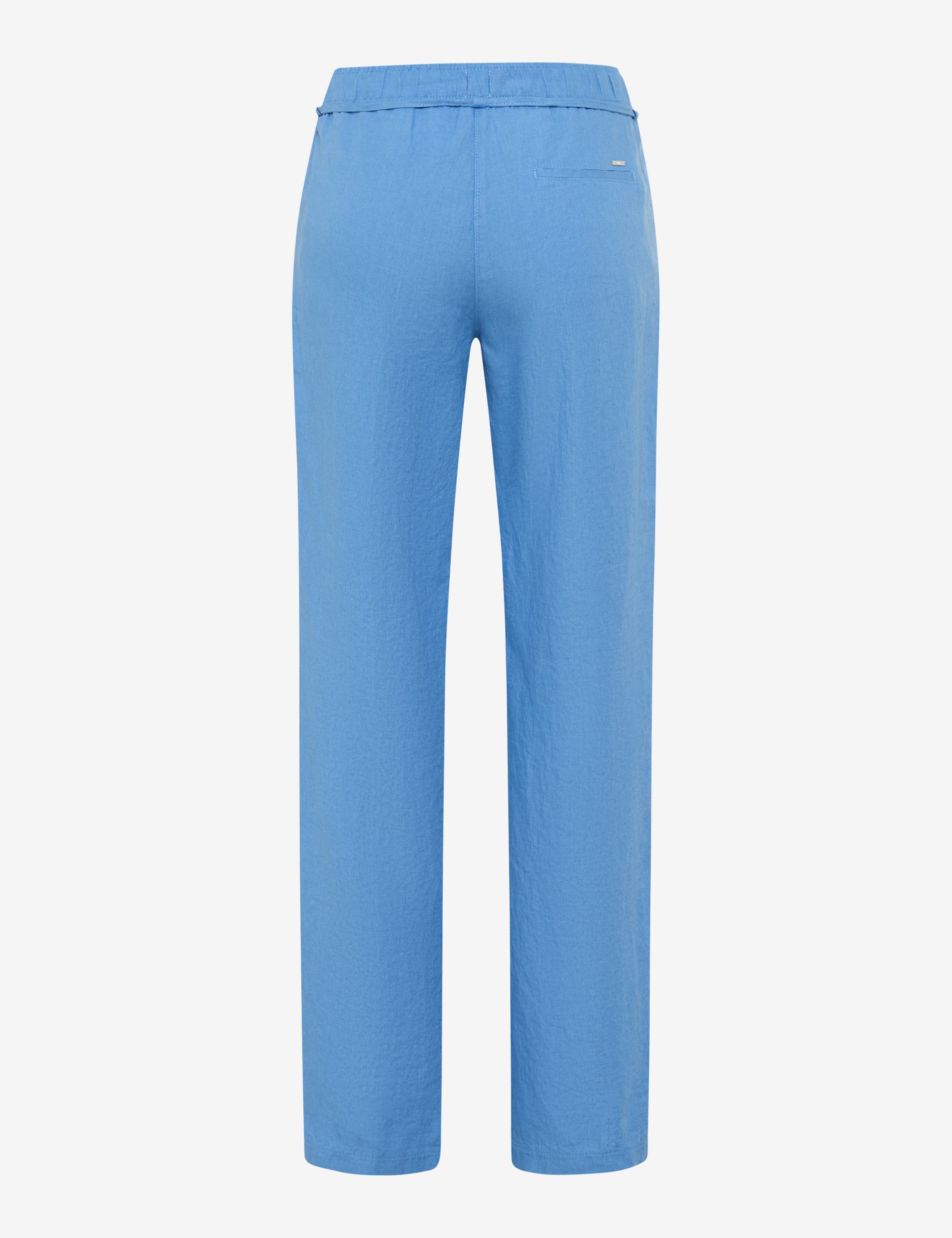 Damen Style FARINA Blau Wide Leg Freisteller Rueck