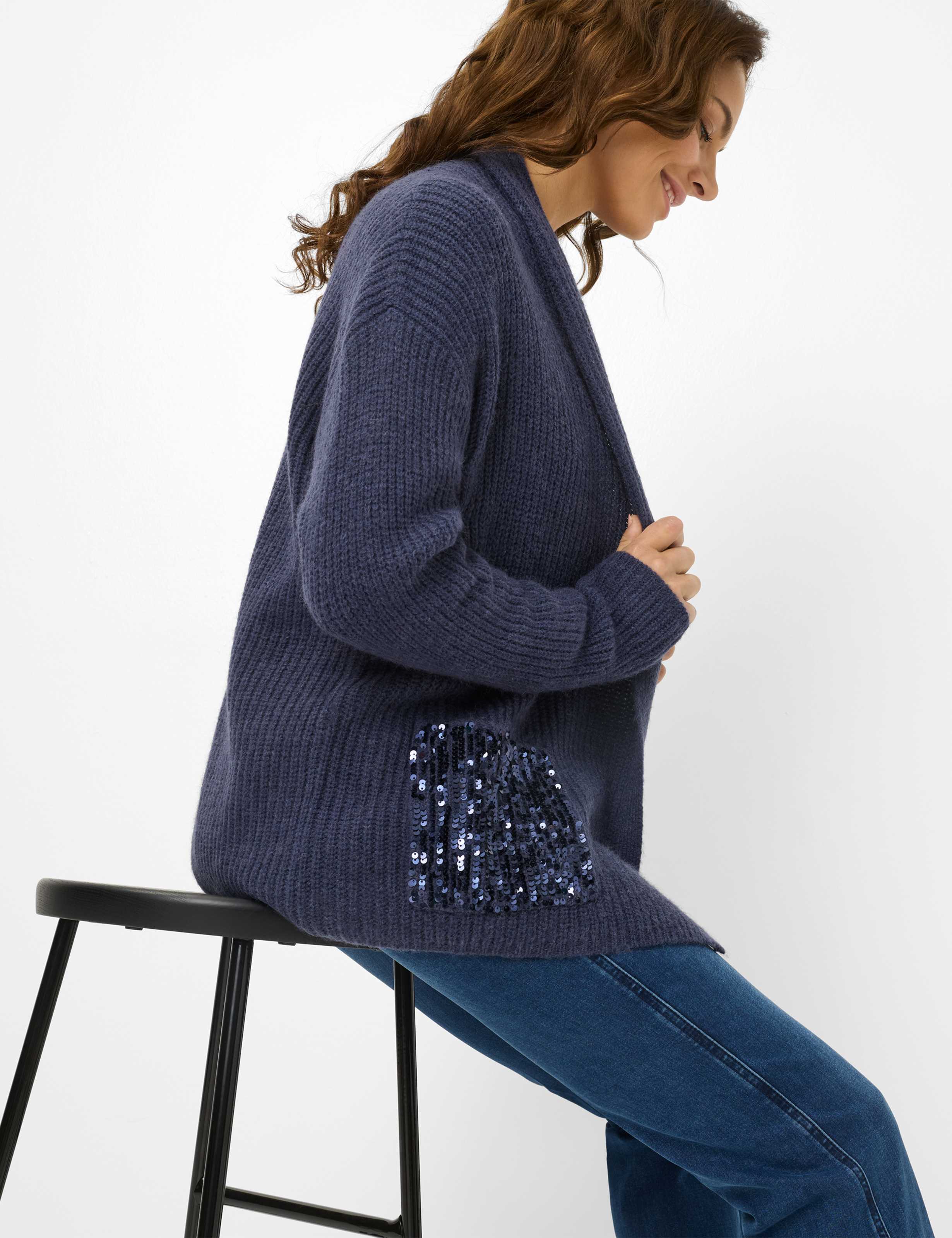 Femme Style ALICIA Bleu Foncé  Détail 1