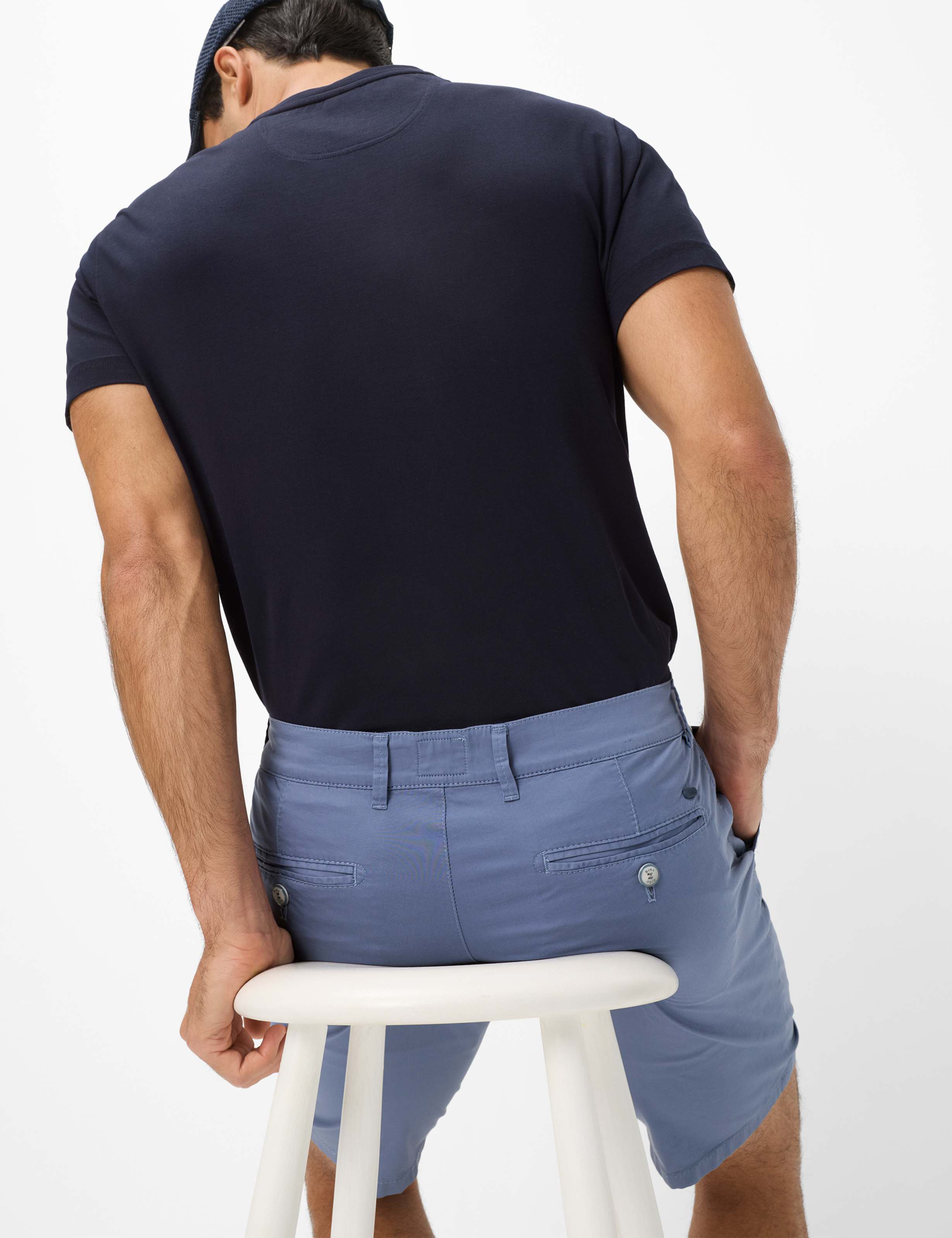 Heren Style BOZEN Blauw Regular Fit Detail 1