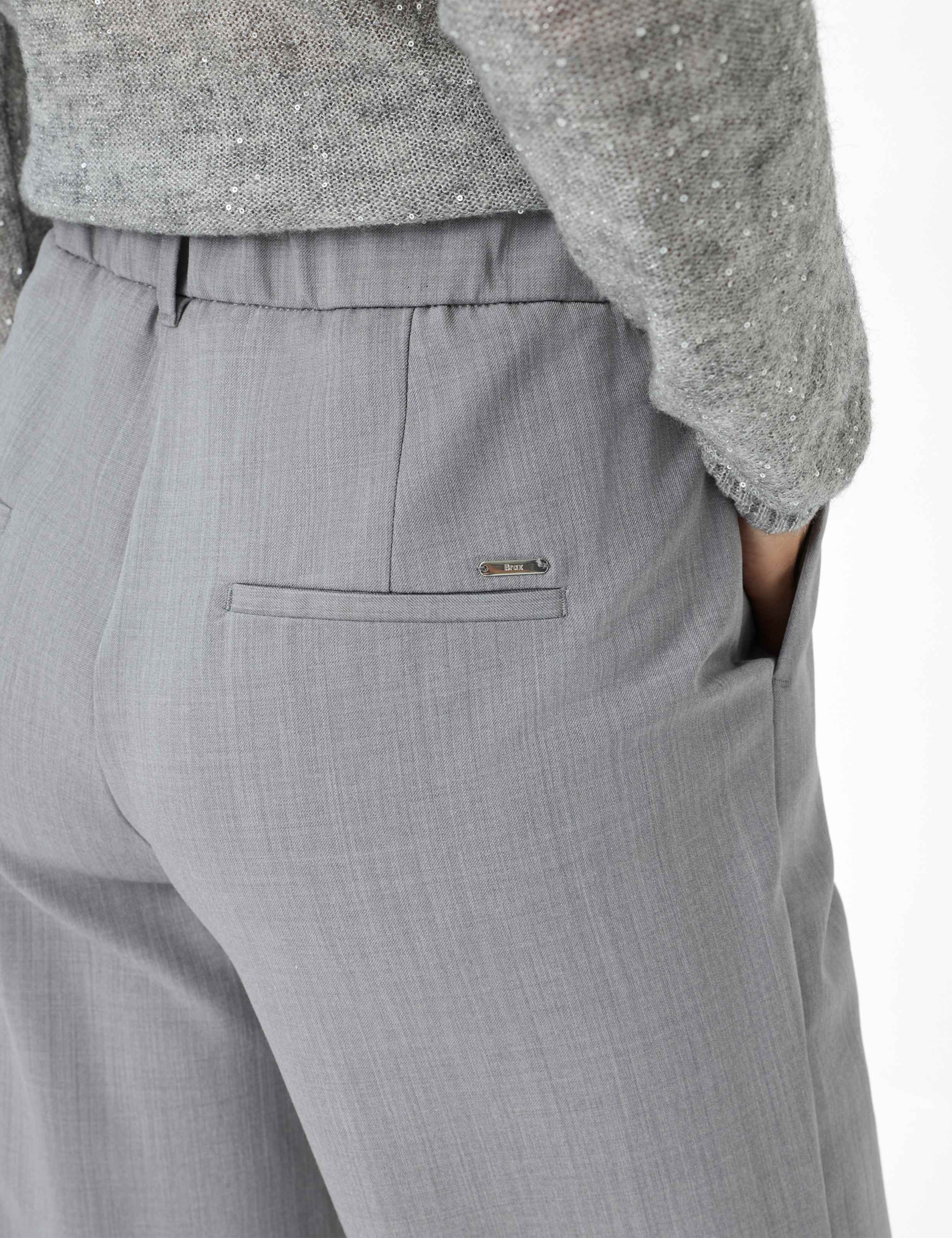 Damen Style MAINE Hellgrau Wide Leg Detail 2