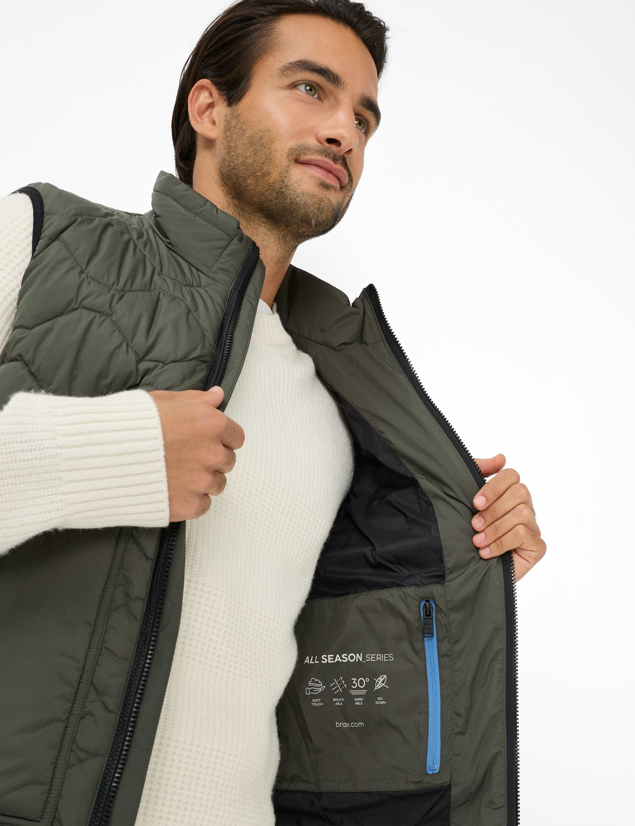 Herren Style BOB Grün - Oliv  Detail 2