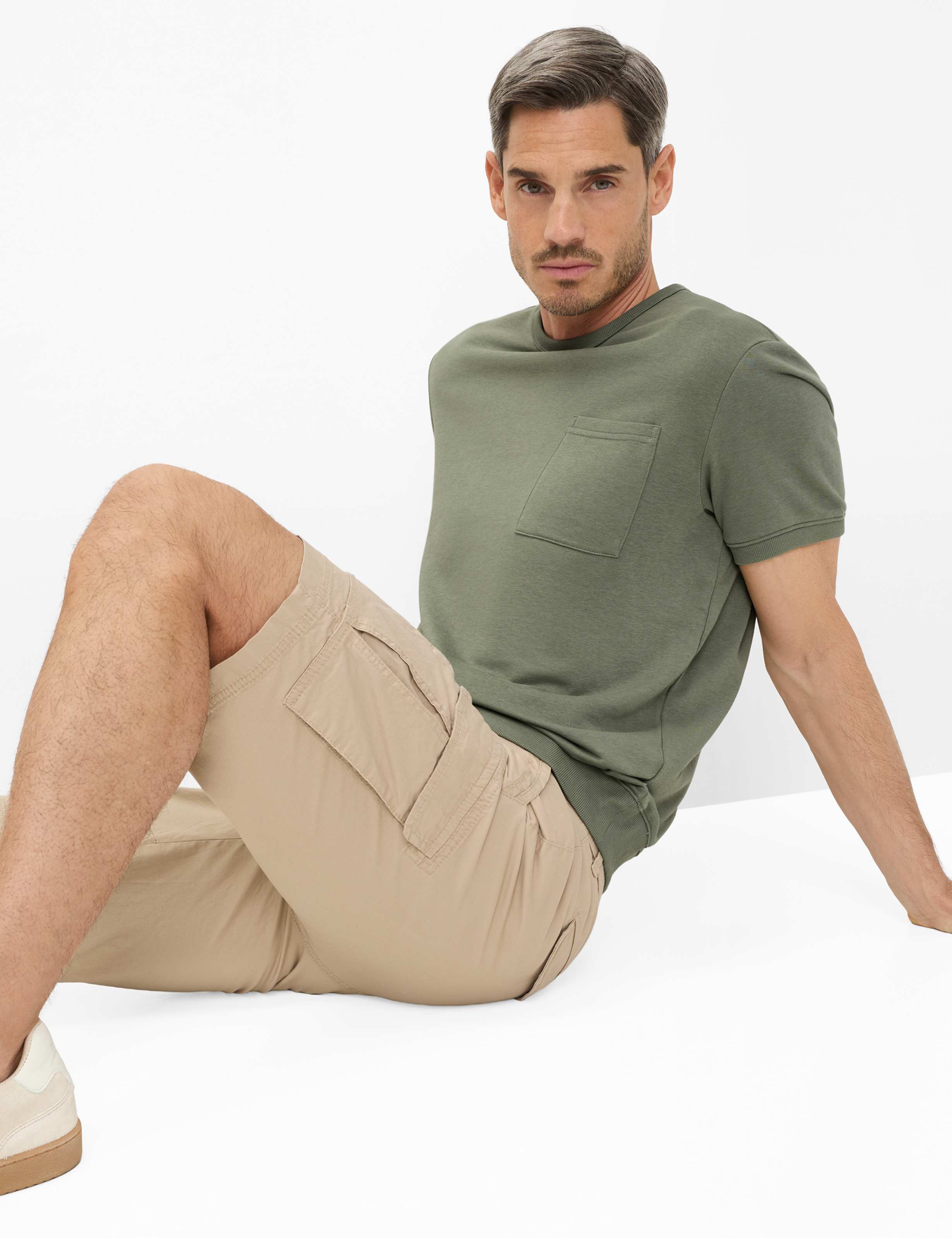 Herren Style BODO Beige Regular Fit Detail 1