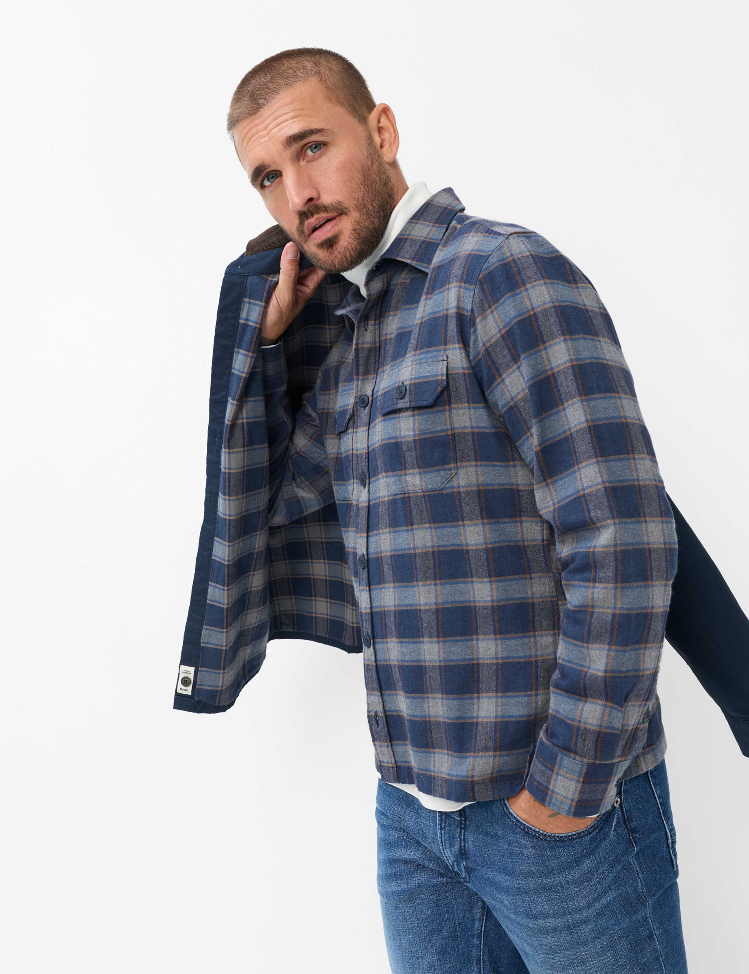 Herren Style KAY Dunkelblau  Detail 1