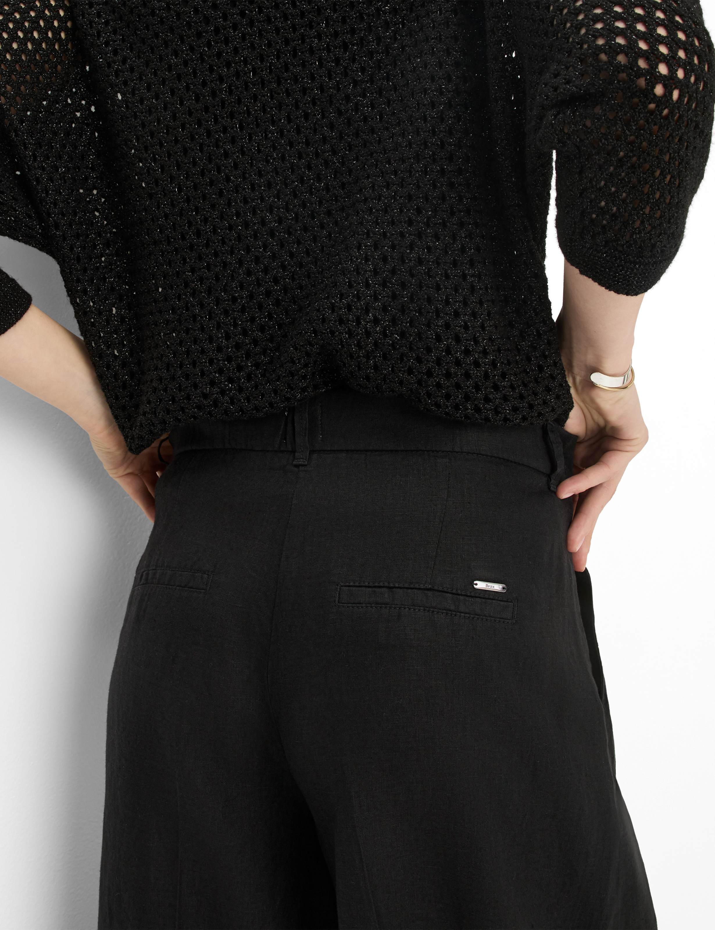 Femme Style MELLI S Noir Wide Leg Détail 2