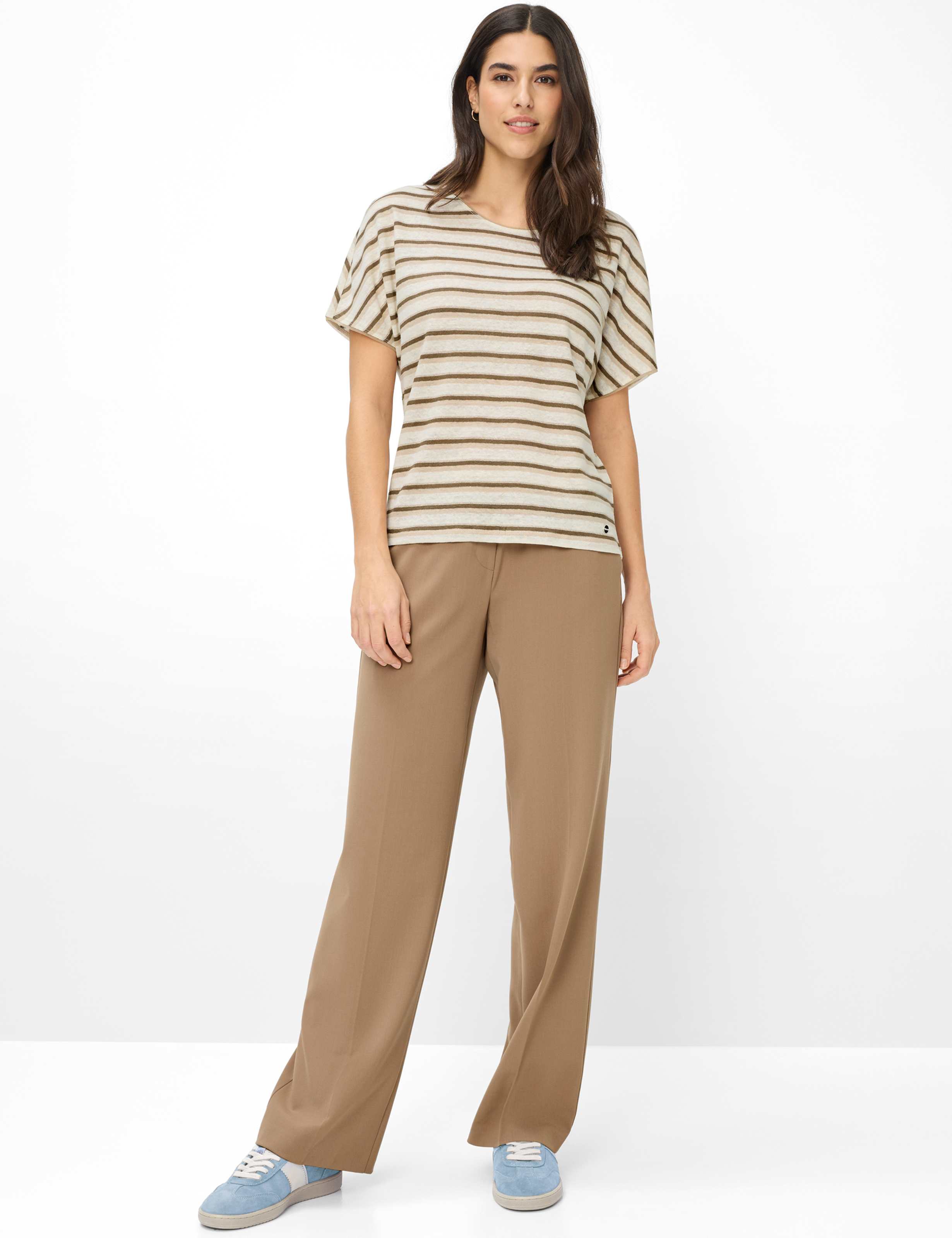 Dames Style CAELEN S Donkerbruin  Model outfit