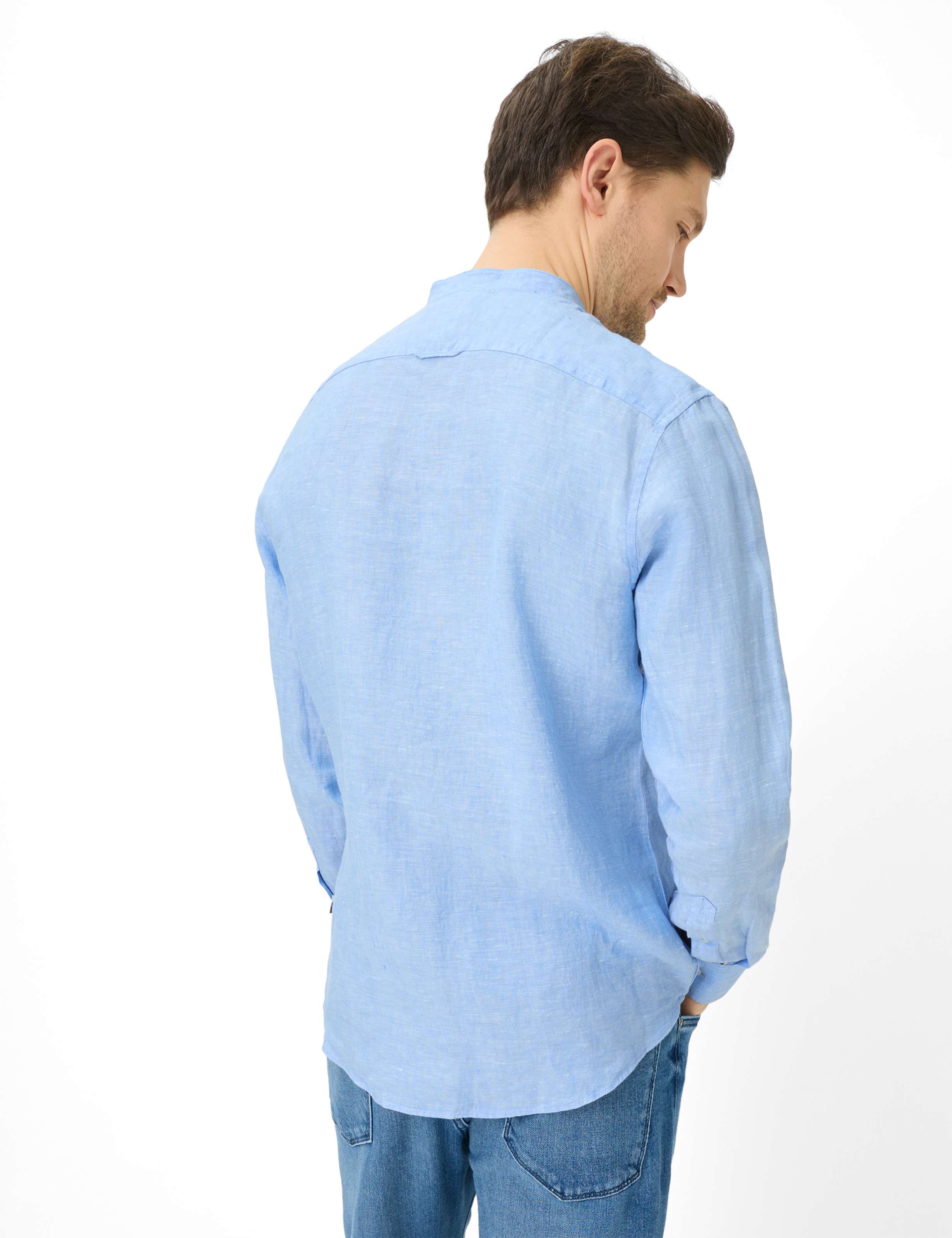 Thumbnail - Brax Herren Hemd Style LARS sky, hellblau, Gr. XXXL