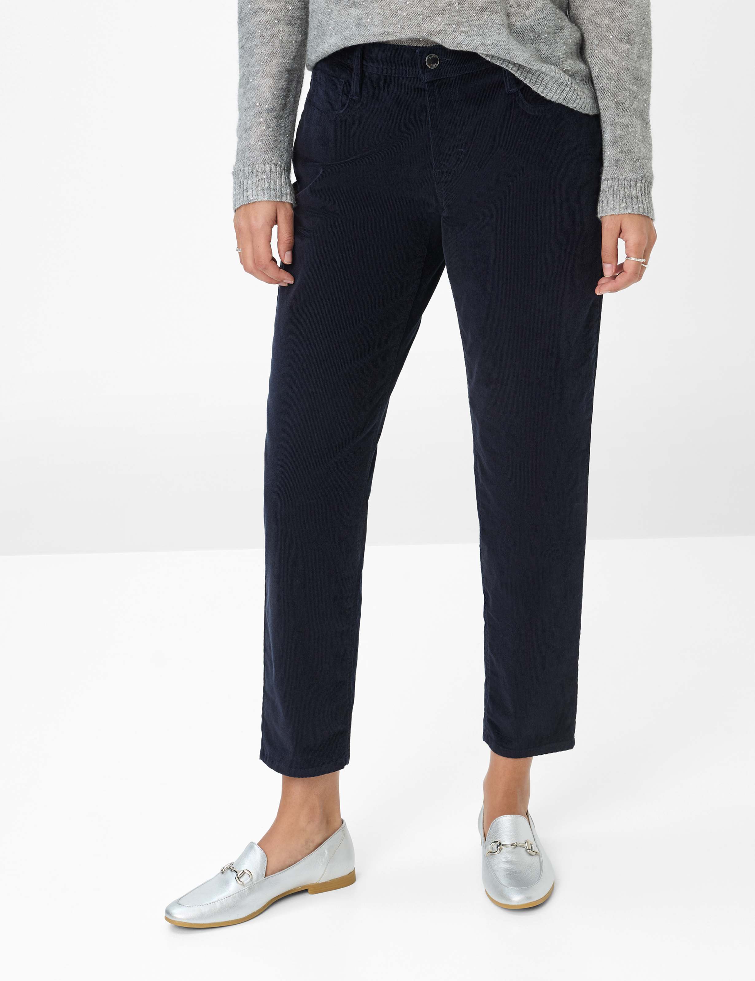 Thumbnail - Brax Damen Cordhose Style MILEY S NAVY, dunkelblau, Gr. 32