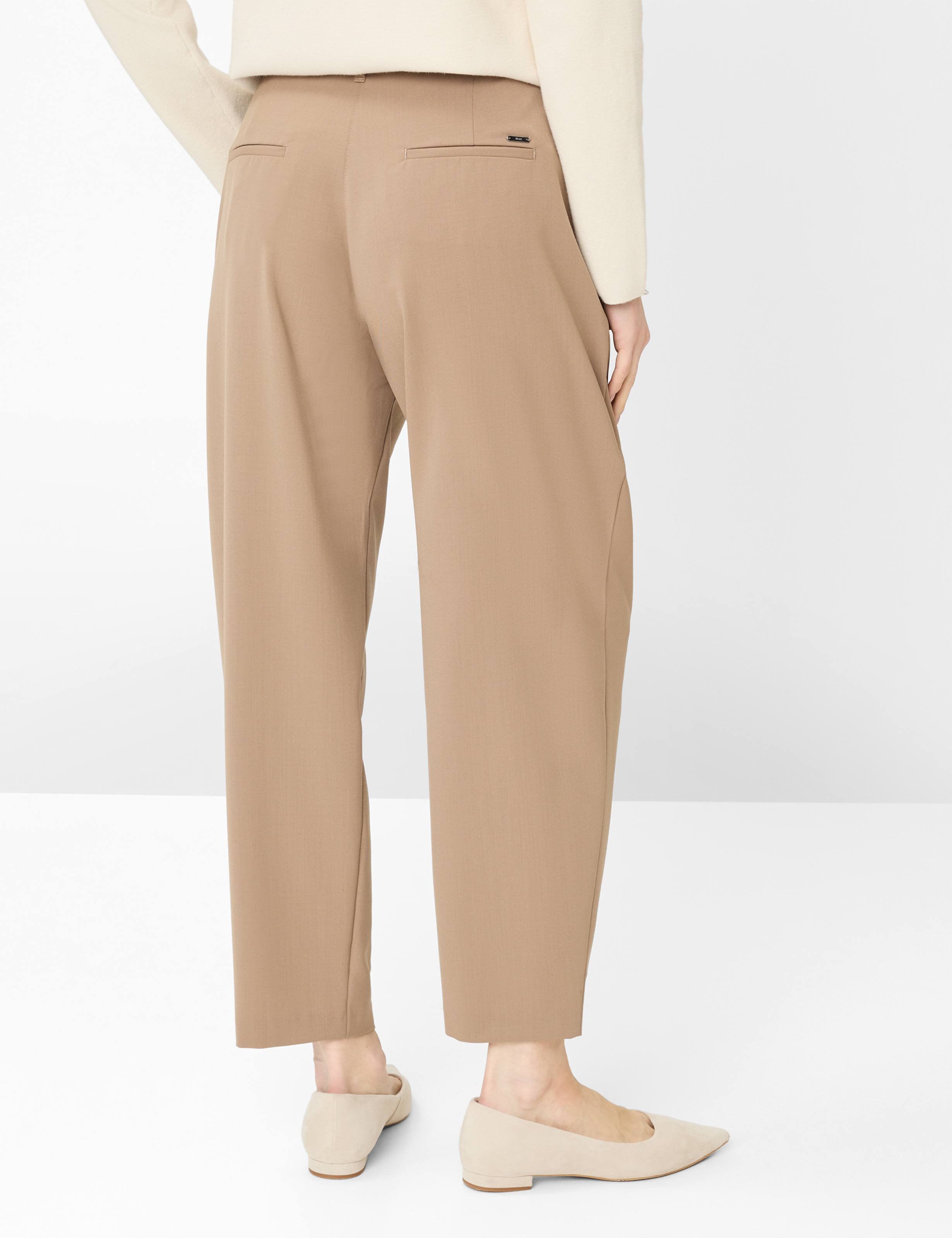 Thumbnail - Brax Damen Hose Style MEGAN S LIGHT MOCHA, braun, Gr. 44K